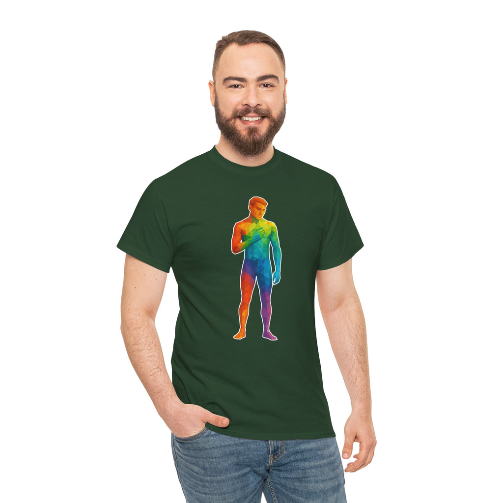Geometric Pride Twink - Unisex Heavy Cotton Shirt