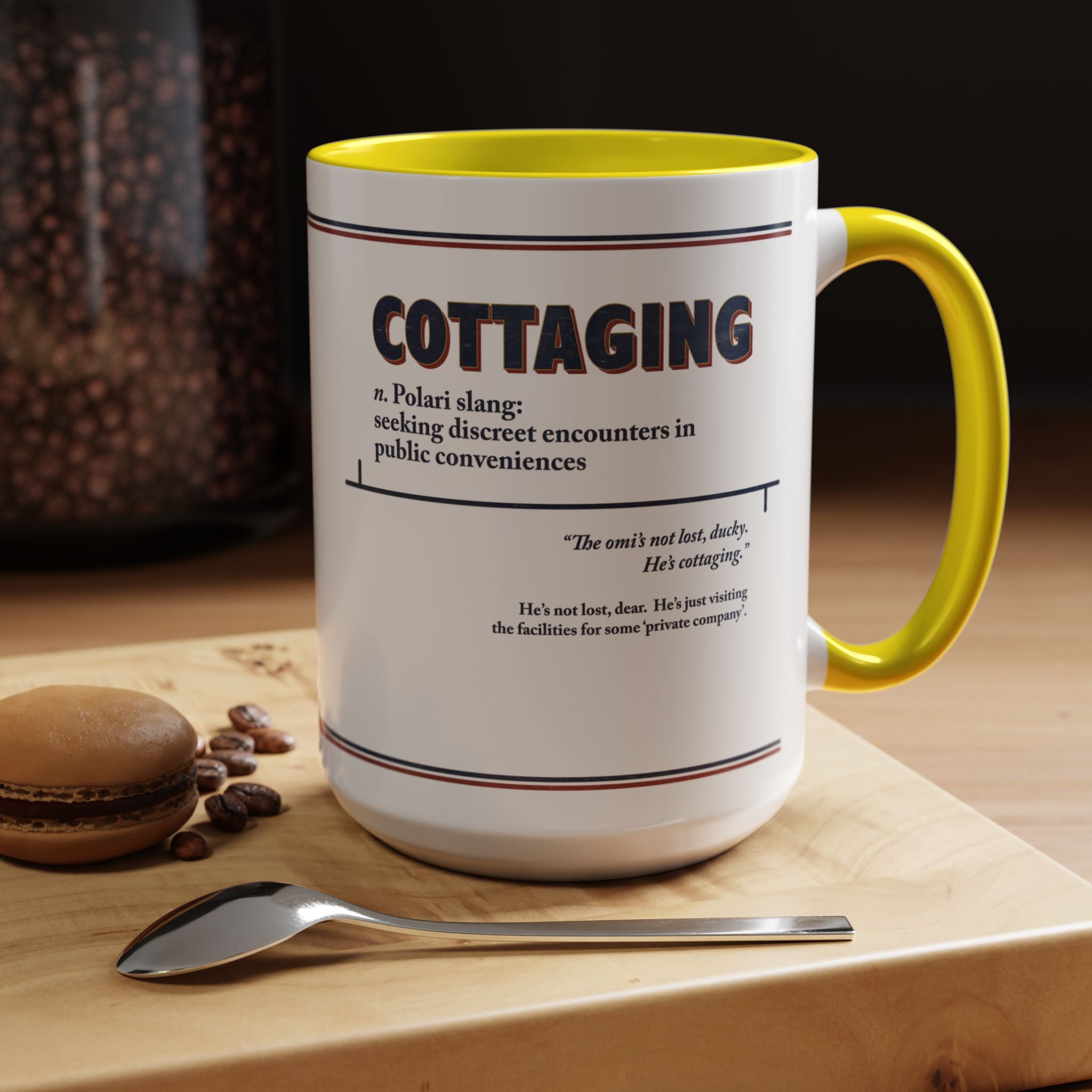 Polari: Cottaging - Accent Coffee Mug (11, 15oz)