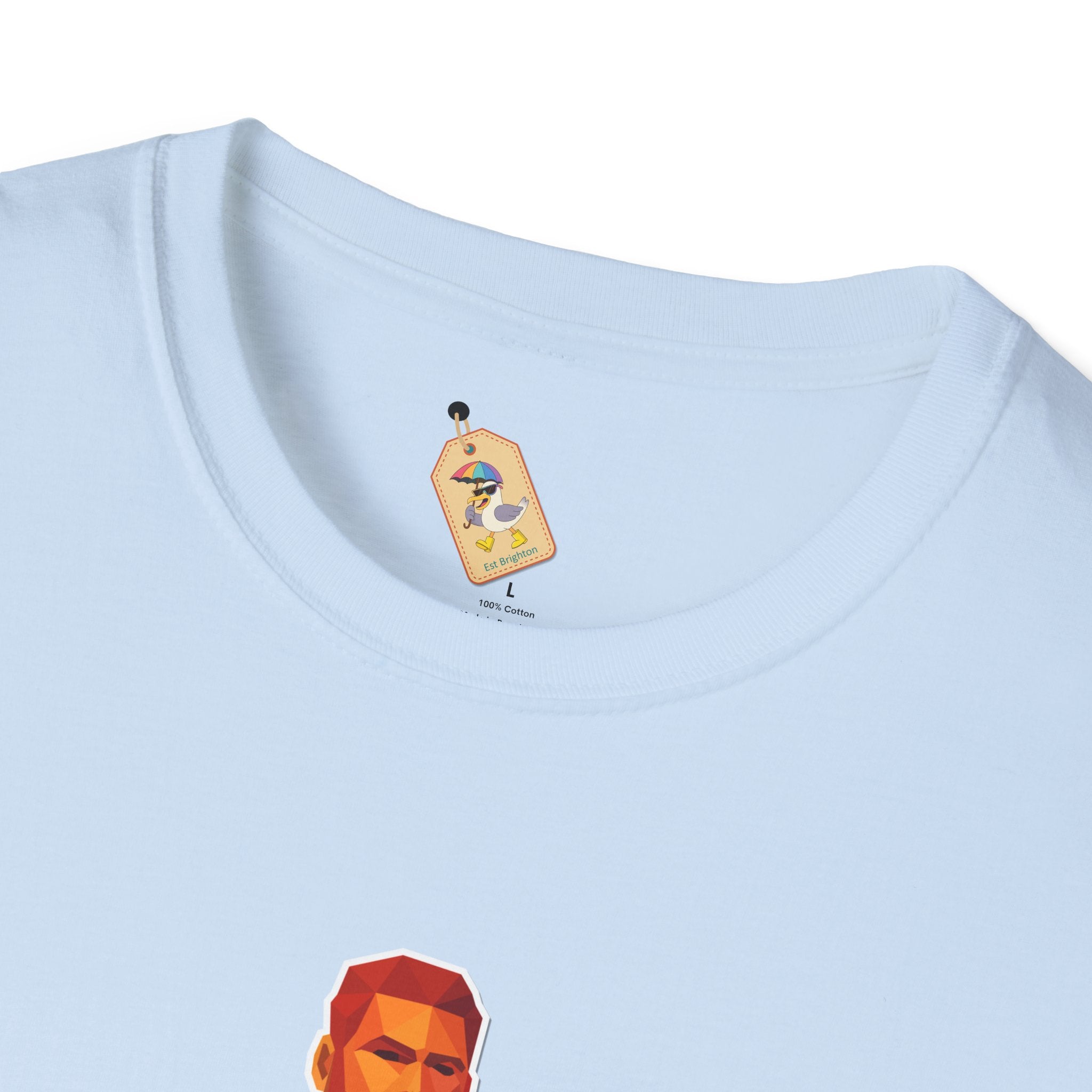 Geometric Pride Daddy - Unisex Softstyle T-Shirt