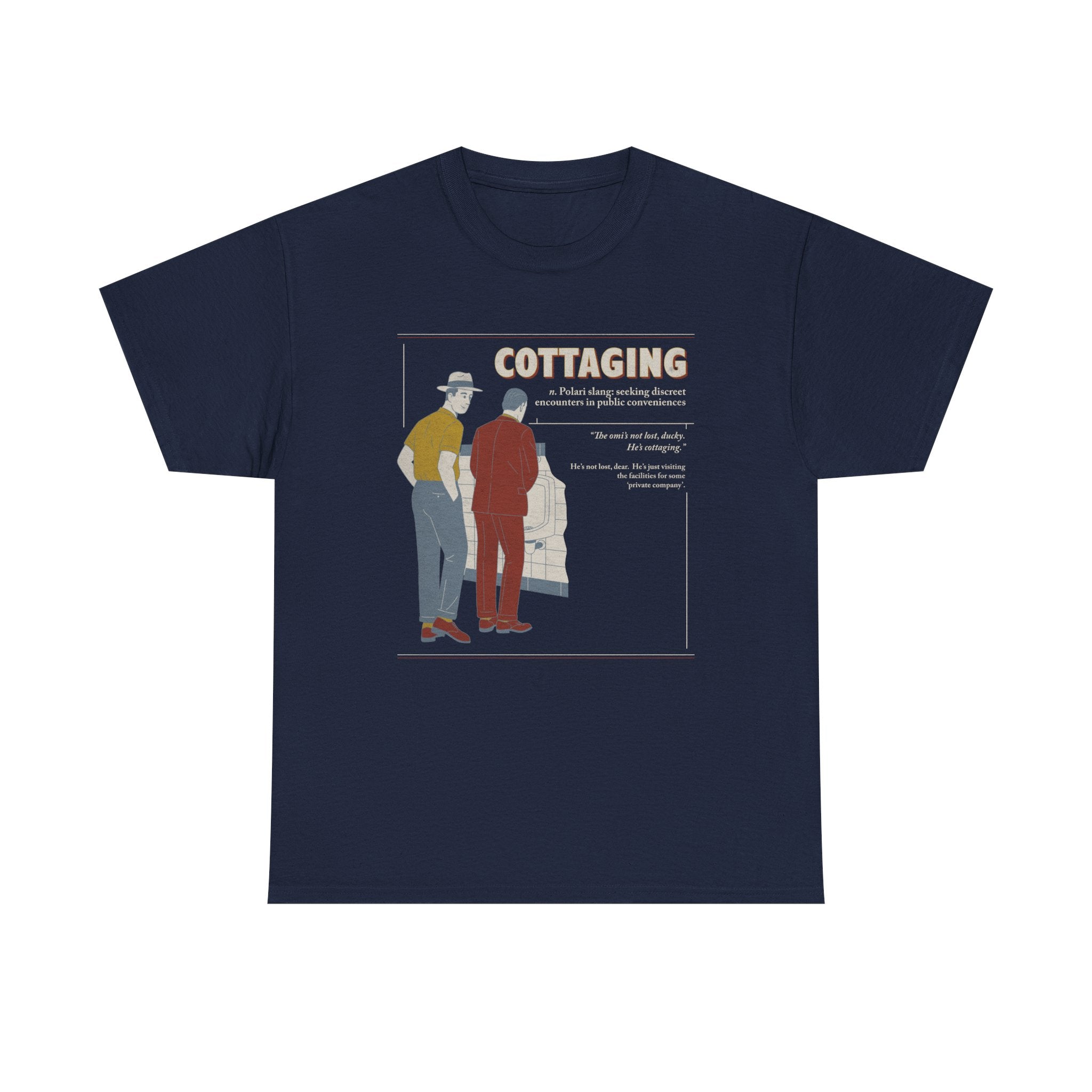 Polari: Cottaging - Unisex Heavy Cotton Shirt