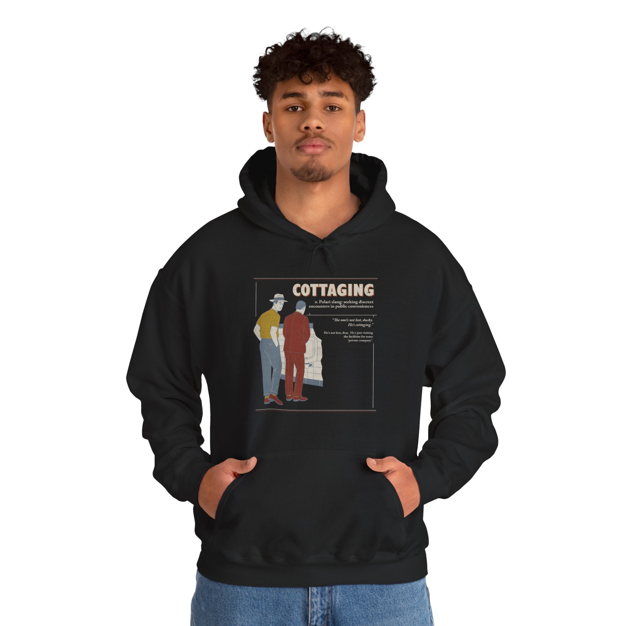 Polari: Cottaging - Hooded sweatshirt