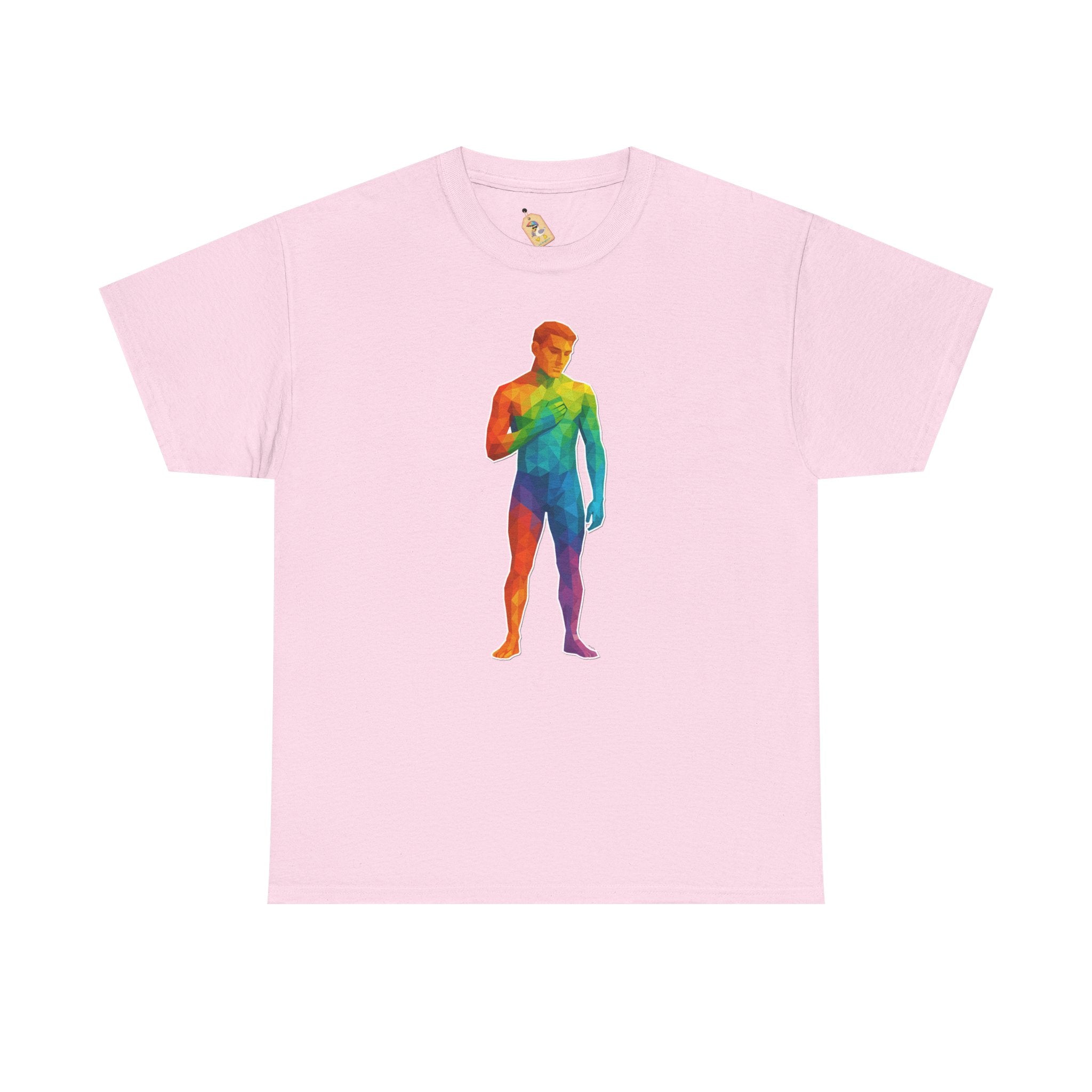 Geometric Pride Twink - Unisex Heavy Cotton Shirt