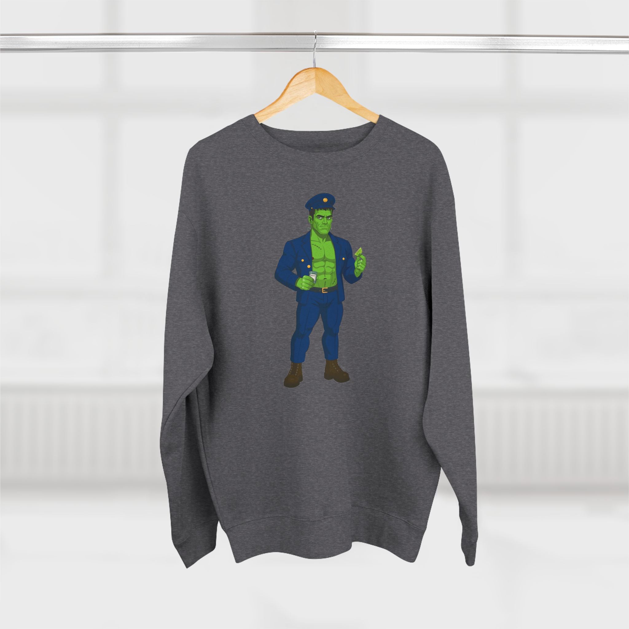 Major Frank N. Stein - Unisex Crewneck Sweatshirt