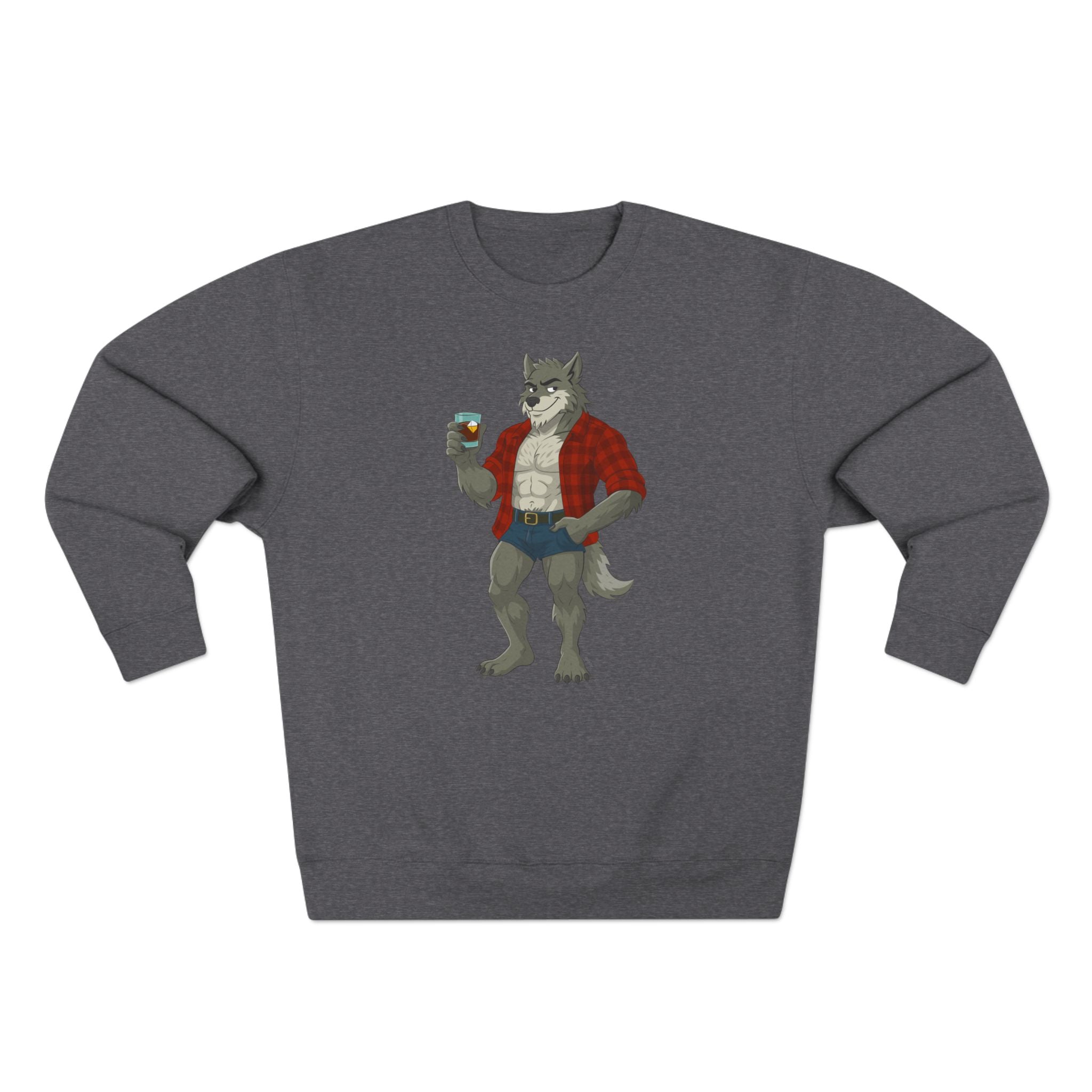 Lumberjack Werewolf - Unisex Crewneck Sweatshirt