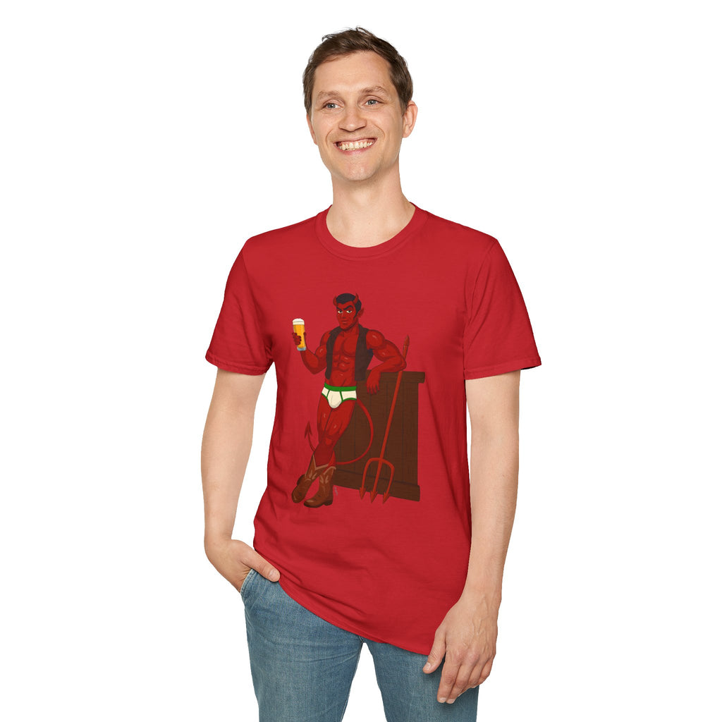 Saddle Up, Devil - Unisex Softstyle T-Shirt
