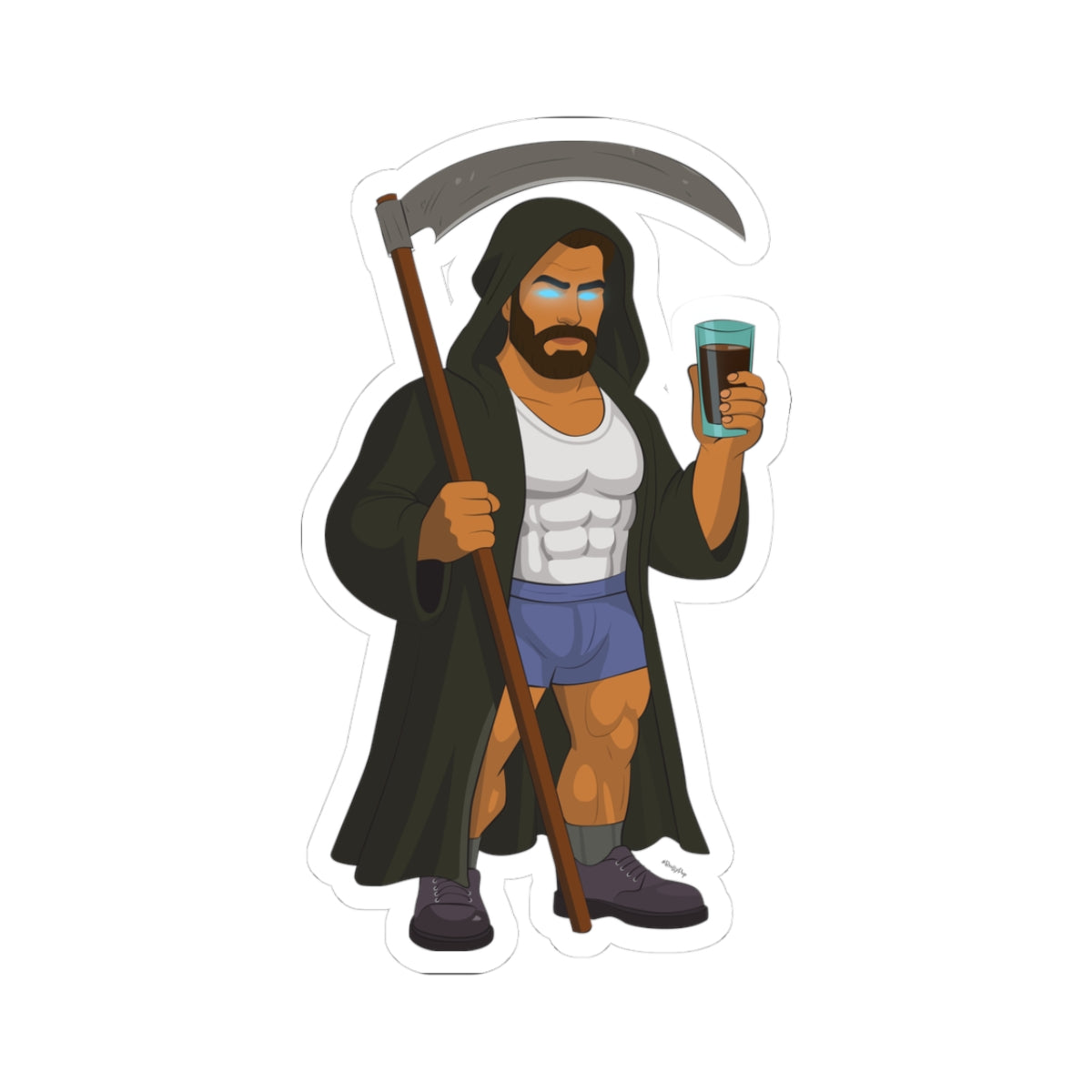 Daddy Grim - Cut Stickers