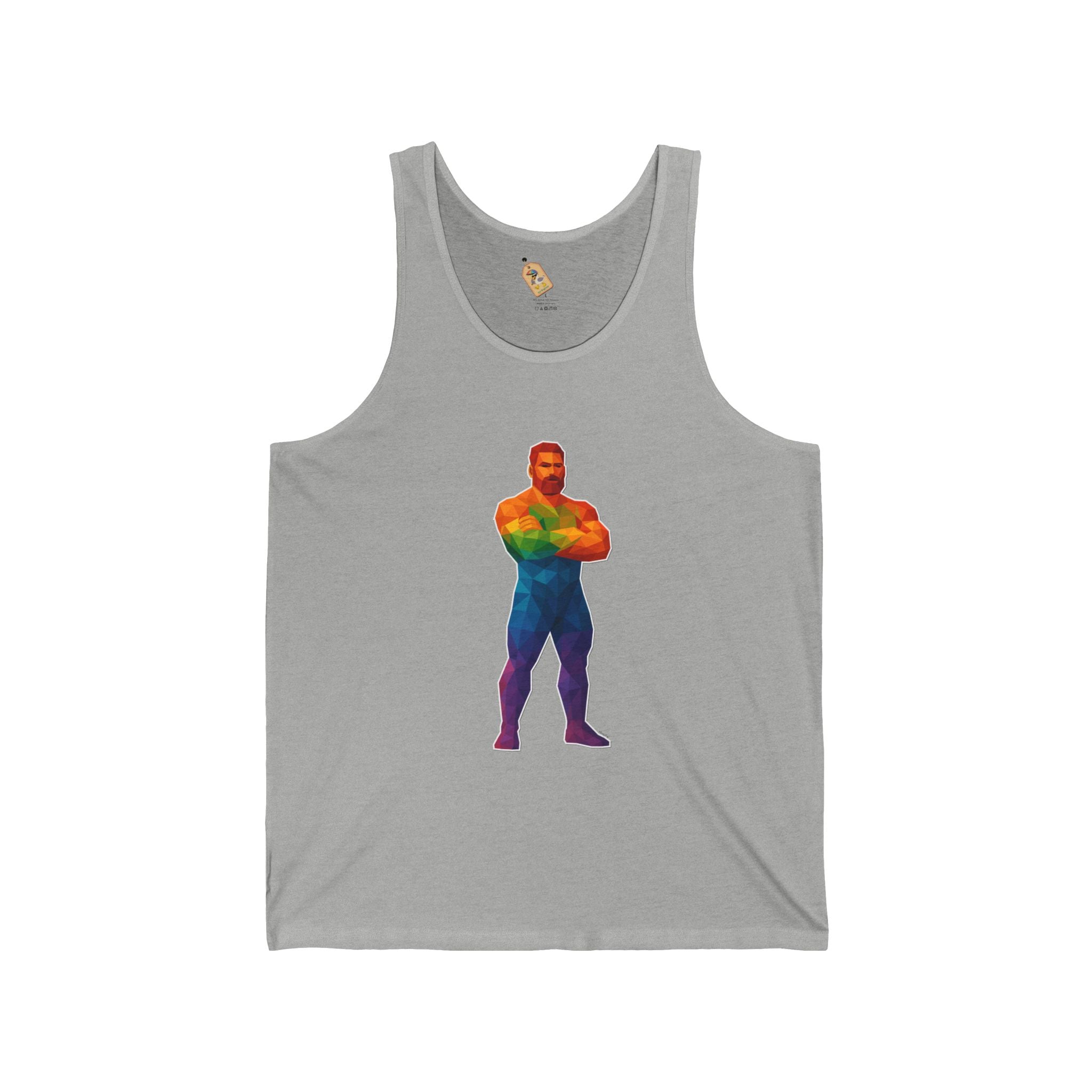 Geometric Pride Daddy - Unisex Jersey Tank