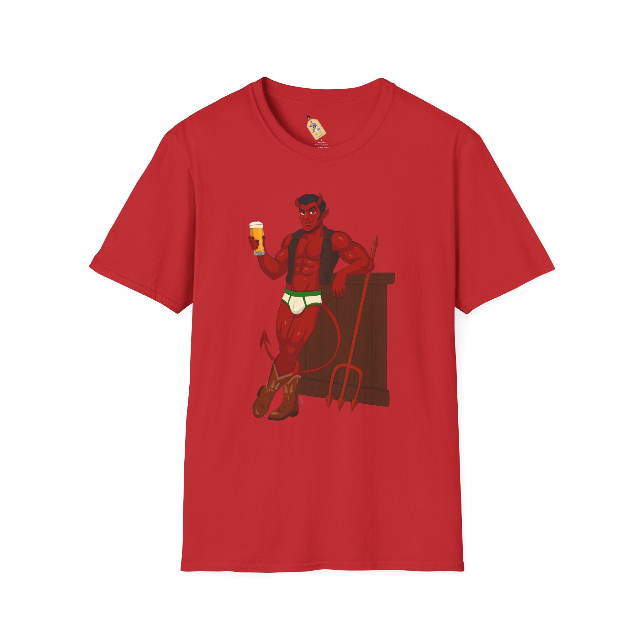 Saddle Up, Devil - Unisex Softstyle T-Shirt