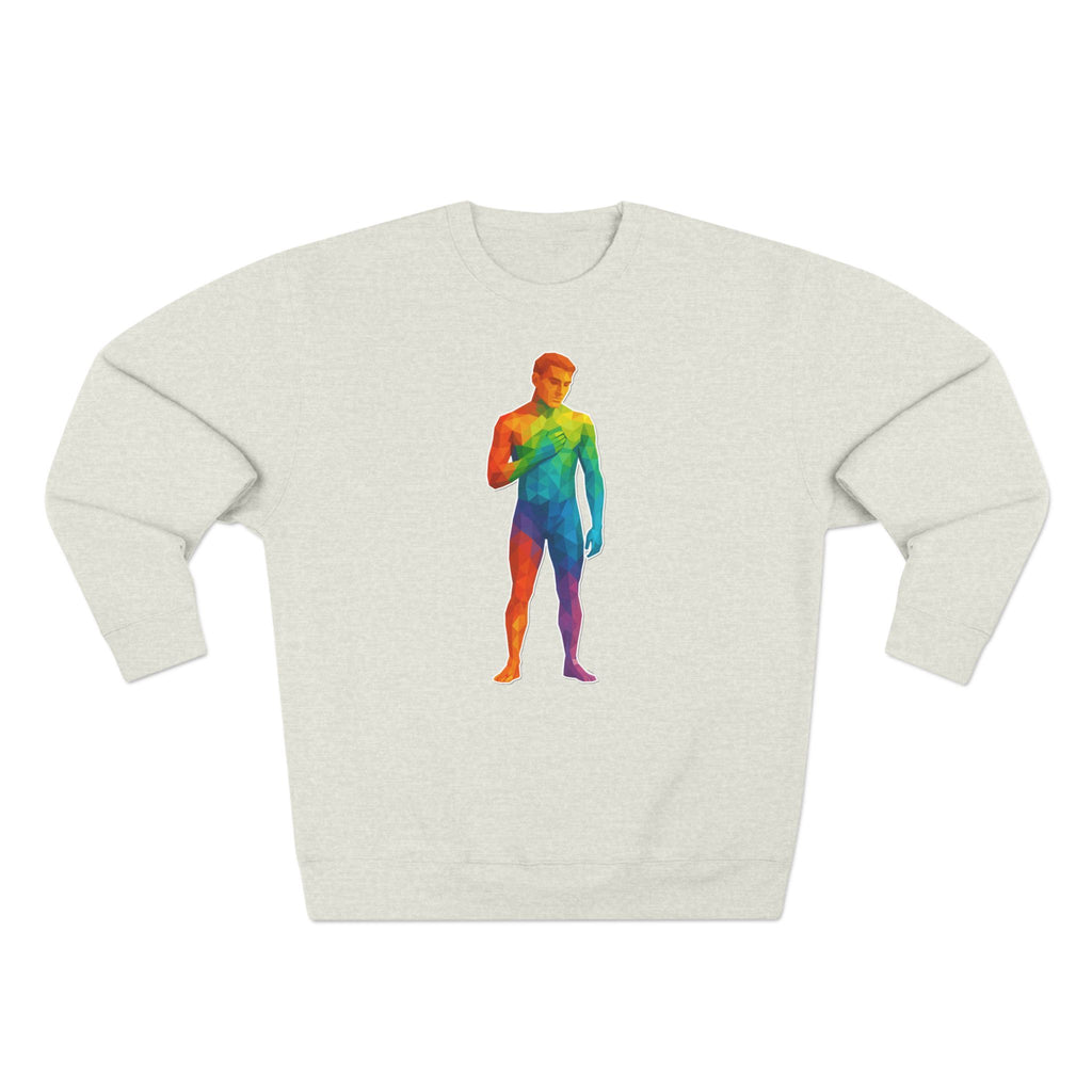 Geometric Pride Twink - Unisex Crewneck Sweatshirt