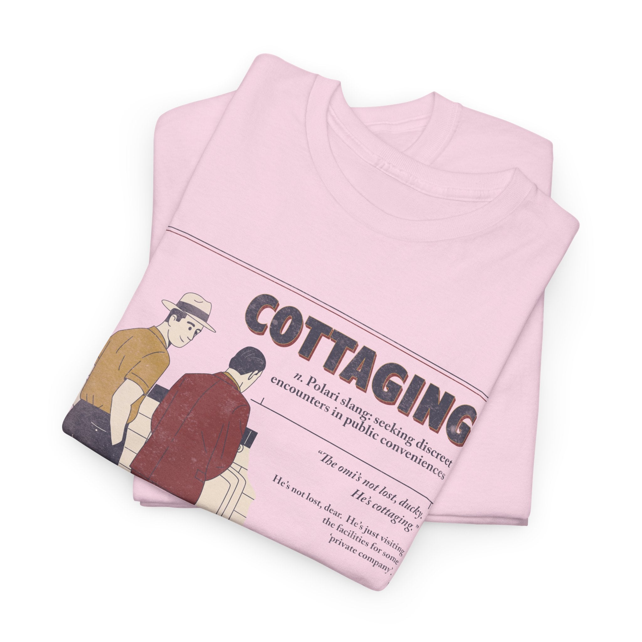 Polari: Cottaging - Unisex Heavy Cotton Shirt
