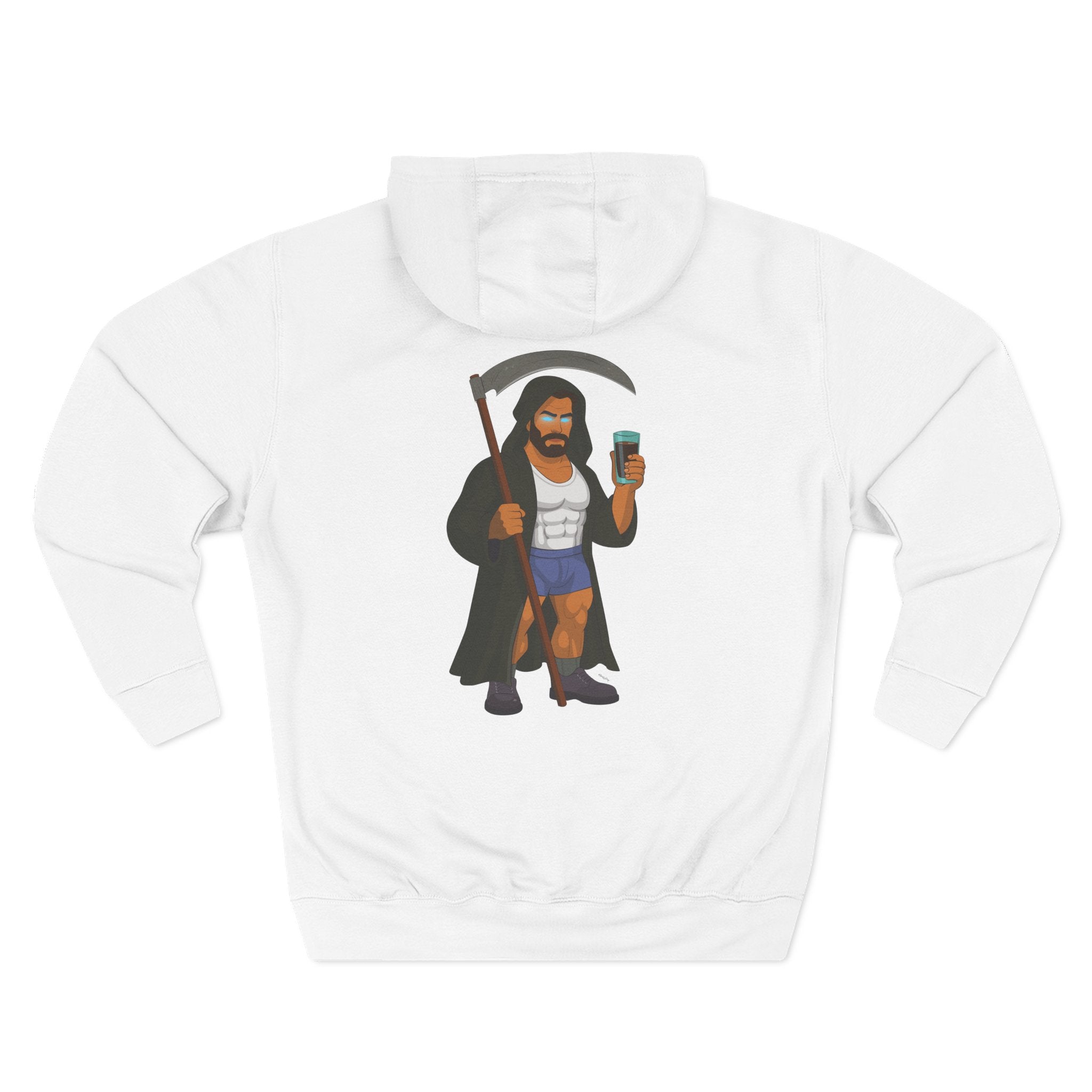 Daddy Grim - Three-Panel Fleece Hoodie