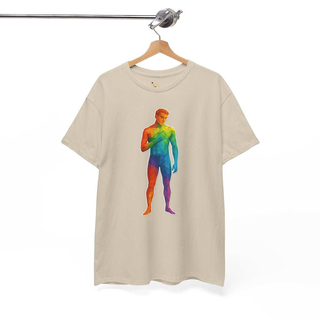 Geometric Pride Twink - Unisex Heavy Cotton Shirt