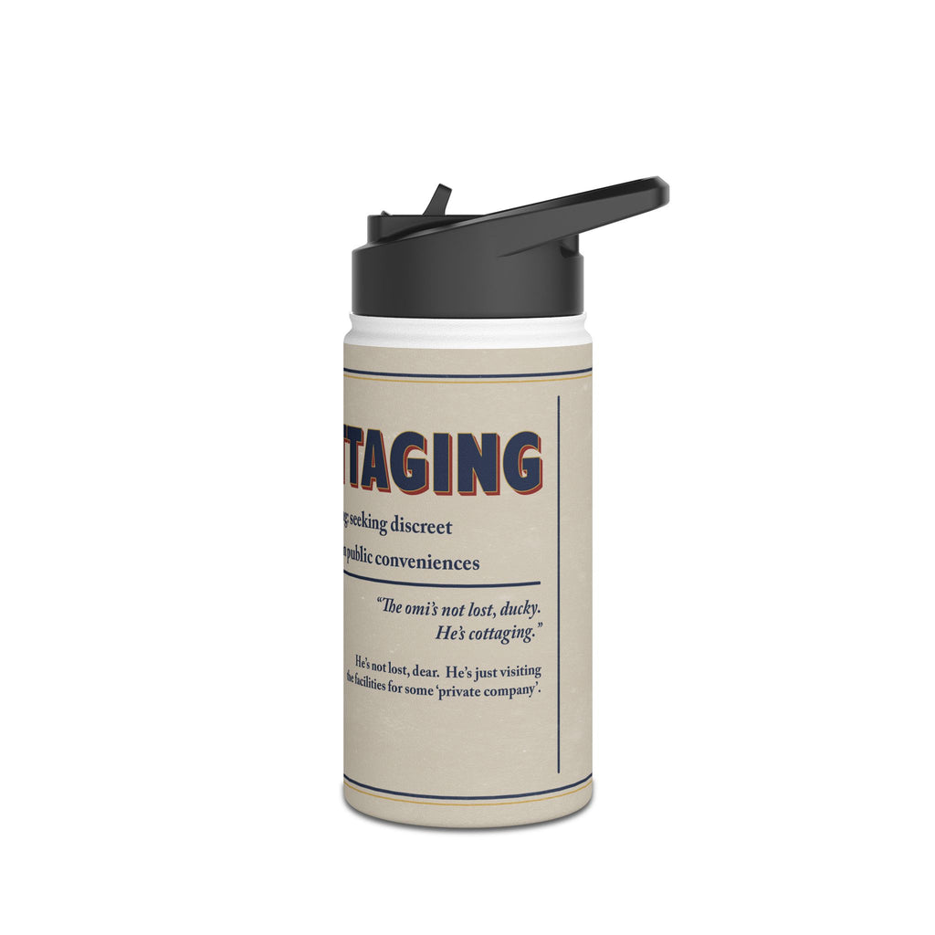 Polari: Cottaging. Stainless Steel Water Bottle