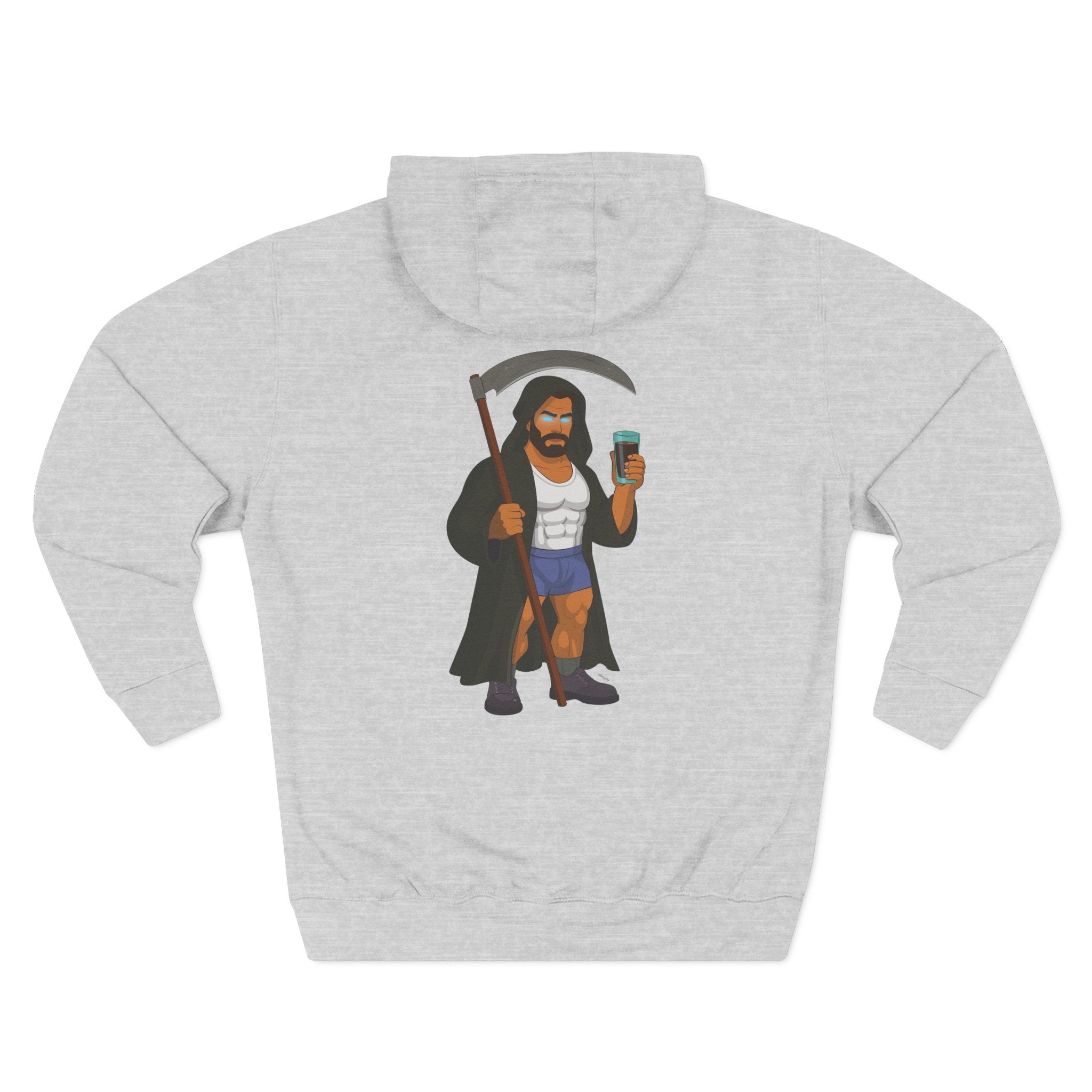 Daddy Grim - Three-Panel Fleece Hoodie