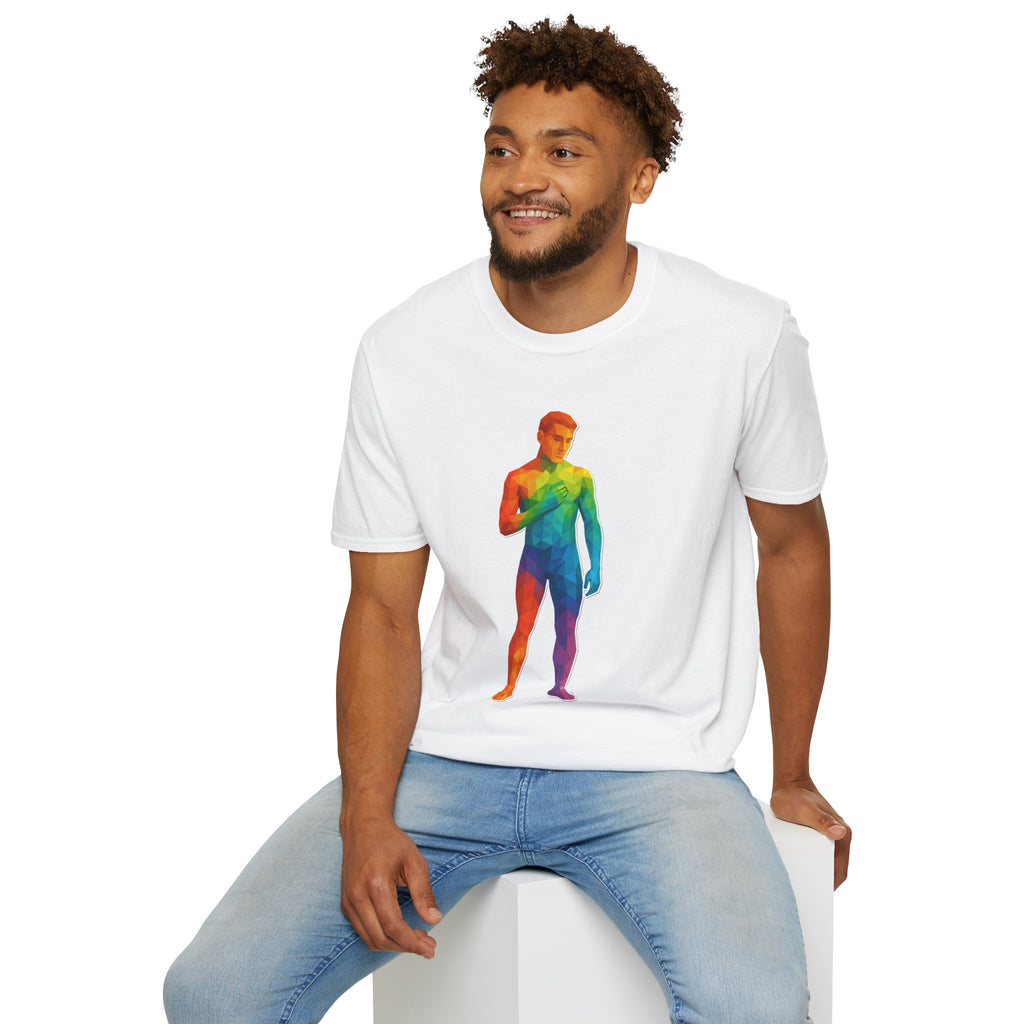 Geometric Pride Twink - Unisex Softstyle T-Shirt