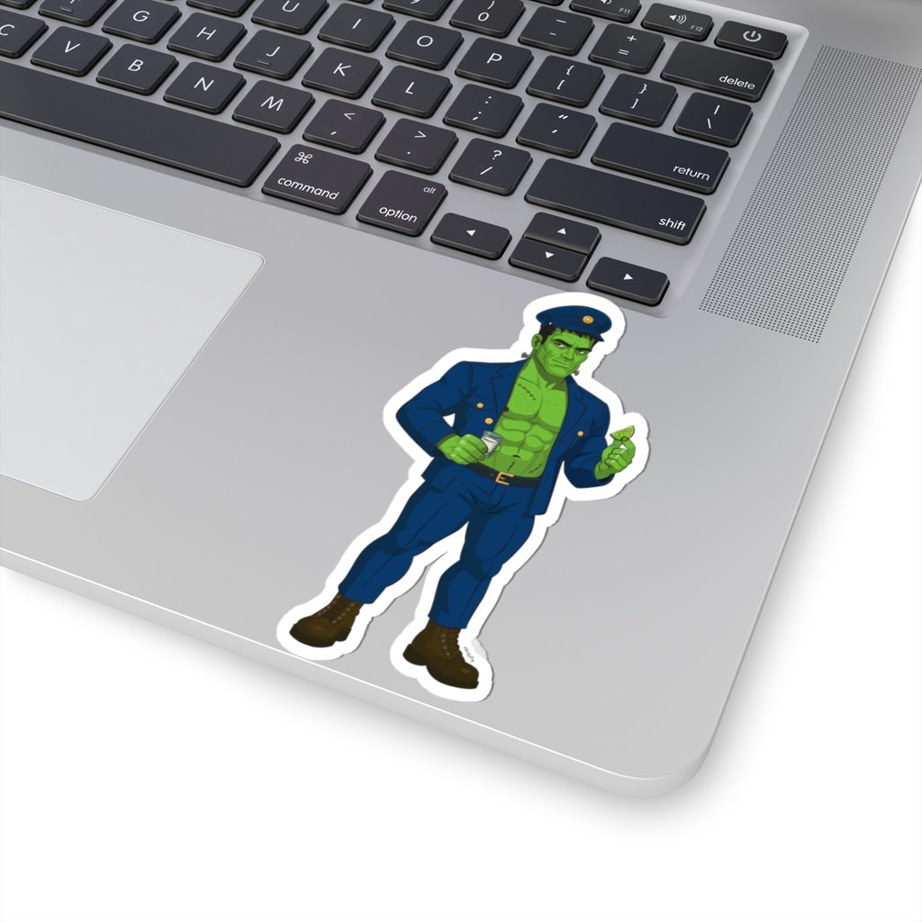 Major Frank N. Stein - Cut Stickers