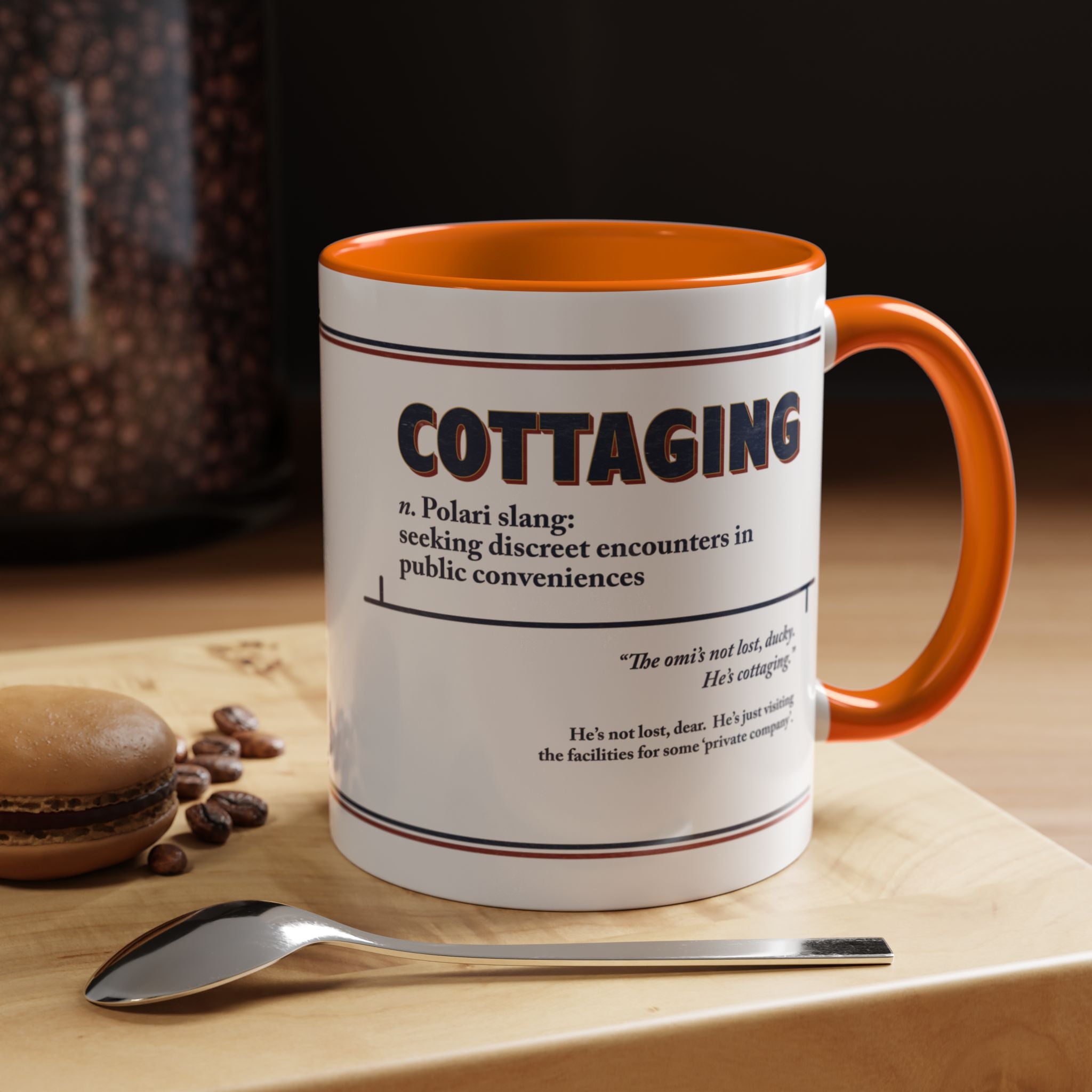 Polari: Cottaging - Accent Coffee Mug (11, 15oz)
