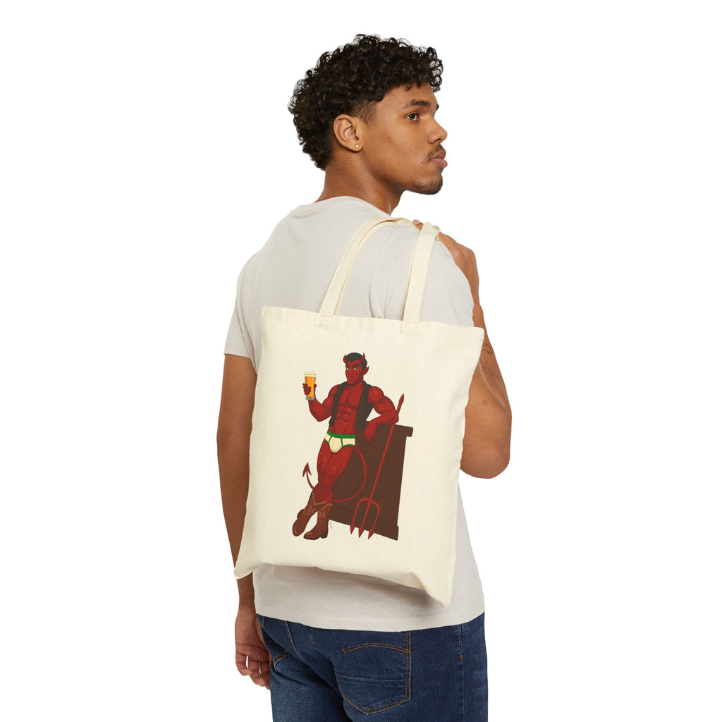 Saddle Up, Devil Tote Bag