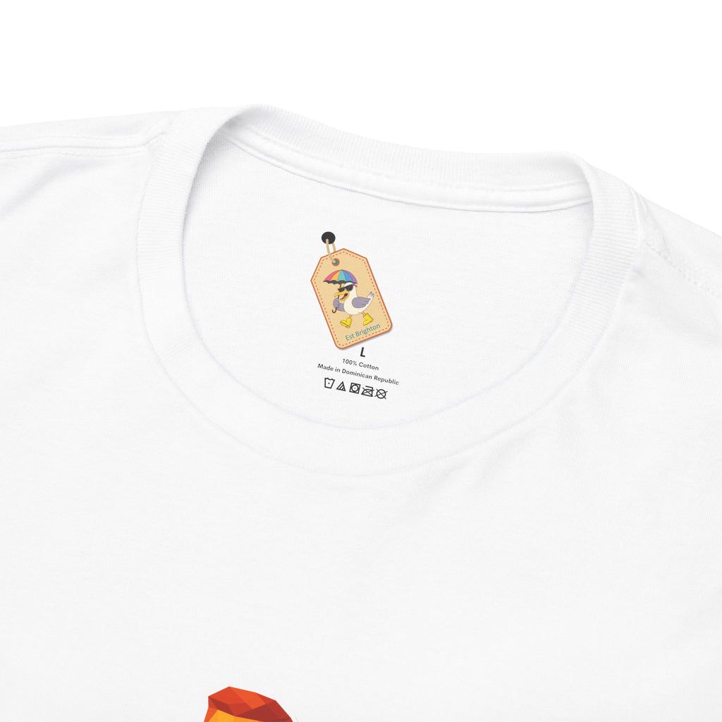 Geometric Pride Hunk - Unisex Heavy Cotton Shirt