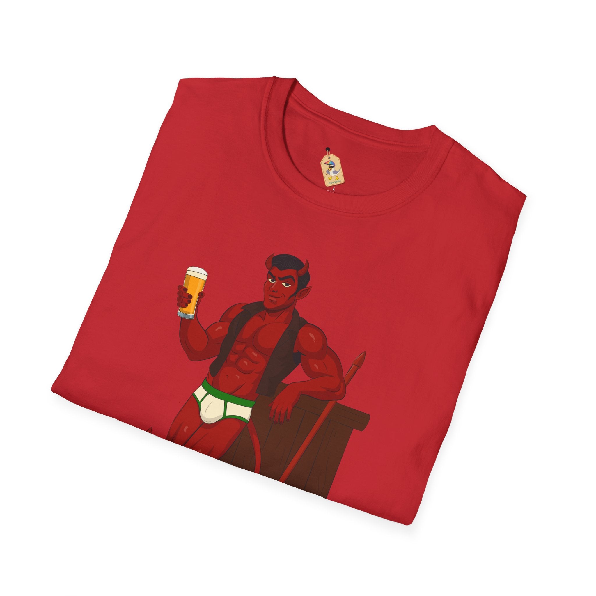 Saddle Up, Devil - Unisex Softstyle T-Shirt