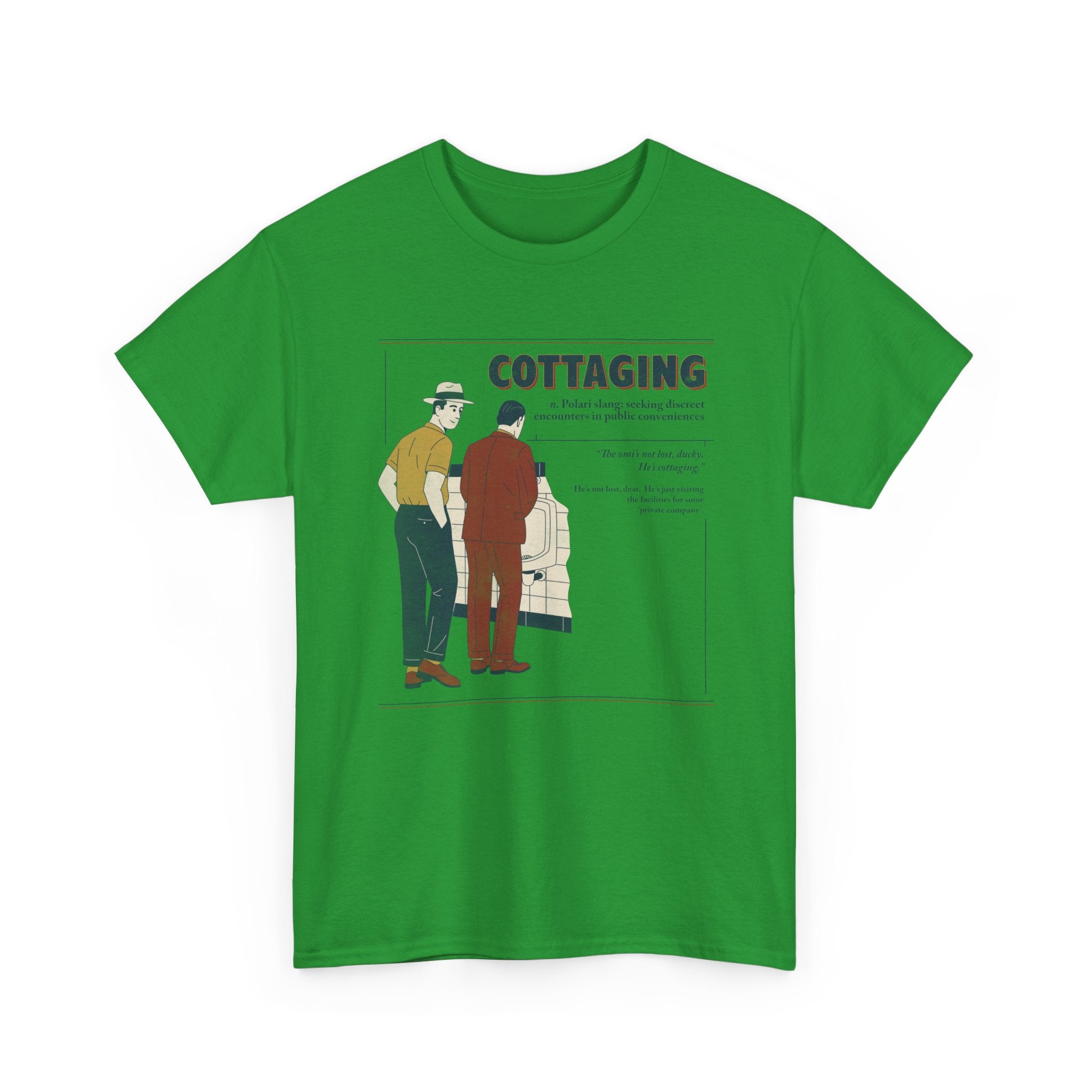 Polari: Cottaging - Unisex Heavy Cotton Shirt
