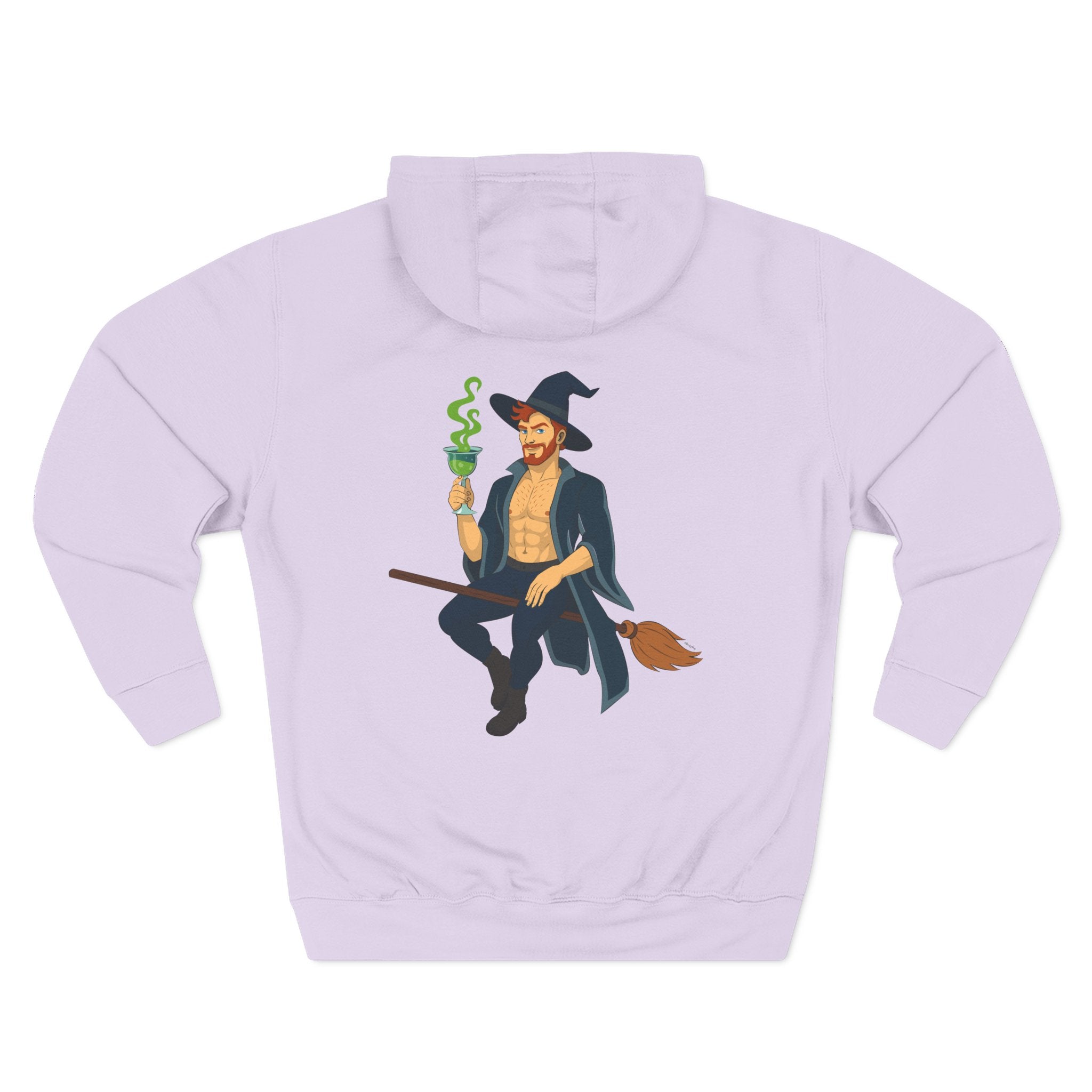 The Ginger Witch - Three-Panel Fleece Hoodie