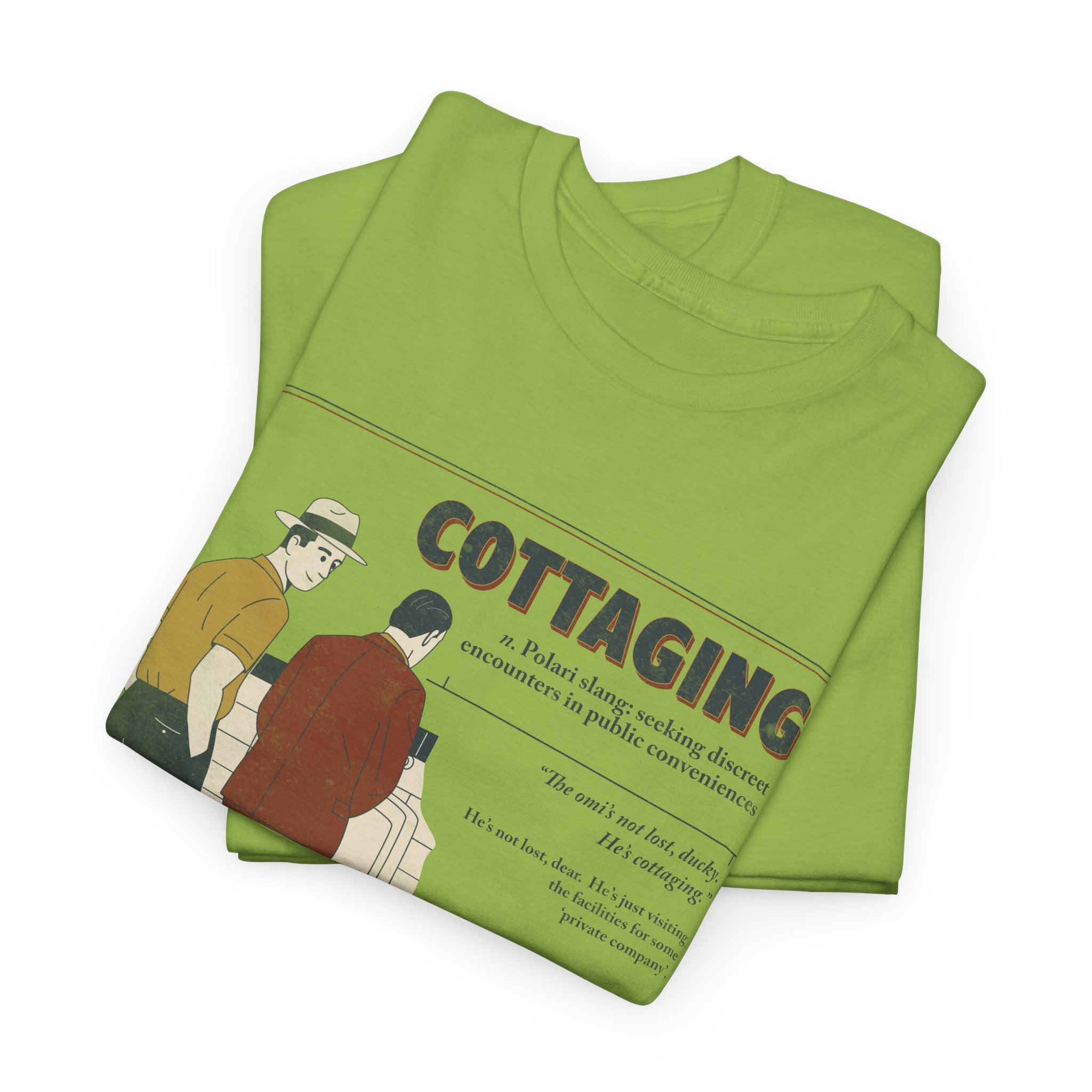 Polari: Cottaging - Unisex Heavy Cotton Shirt