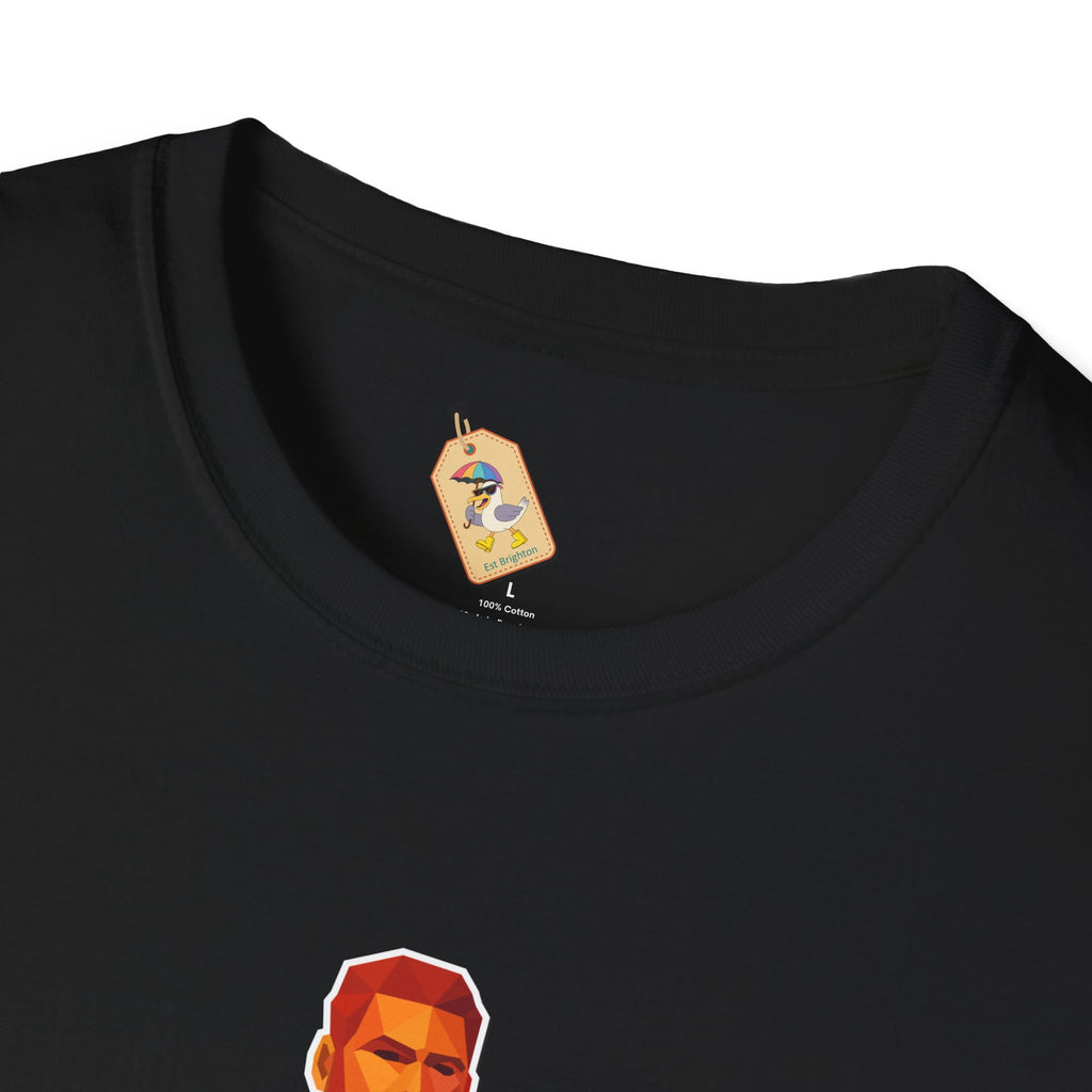 Geometric Pride Daddy - Unisex Softstyle T-Shirt