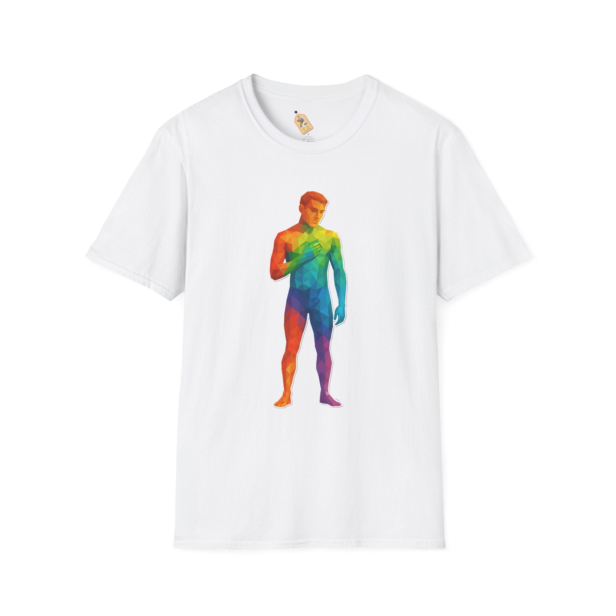 Geometric Pride Twink - Unisex Softstyle T-Shirt