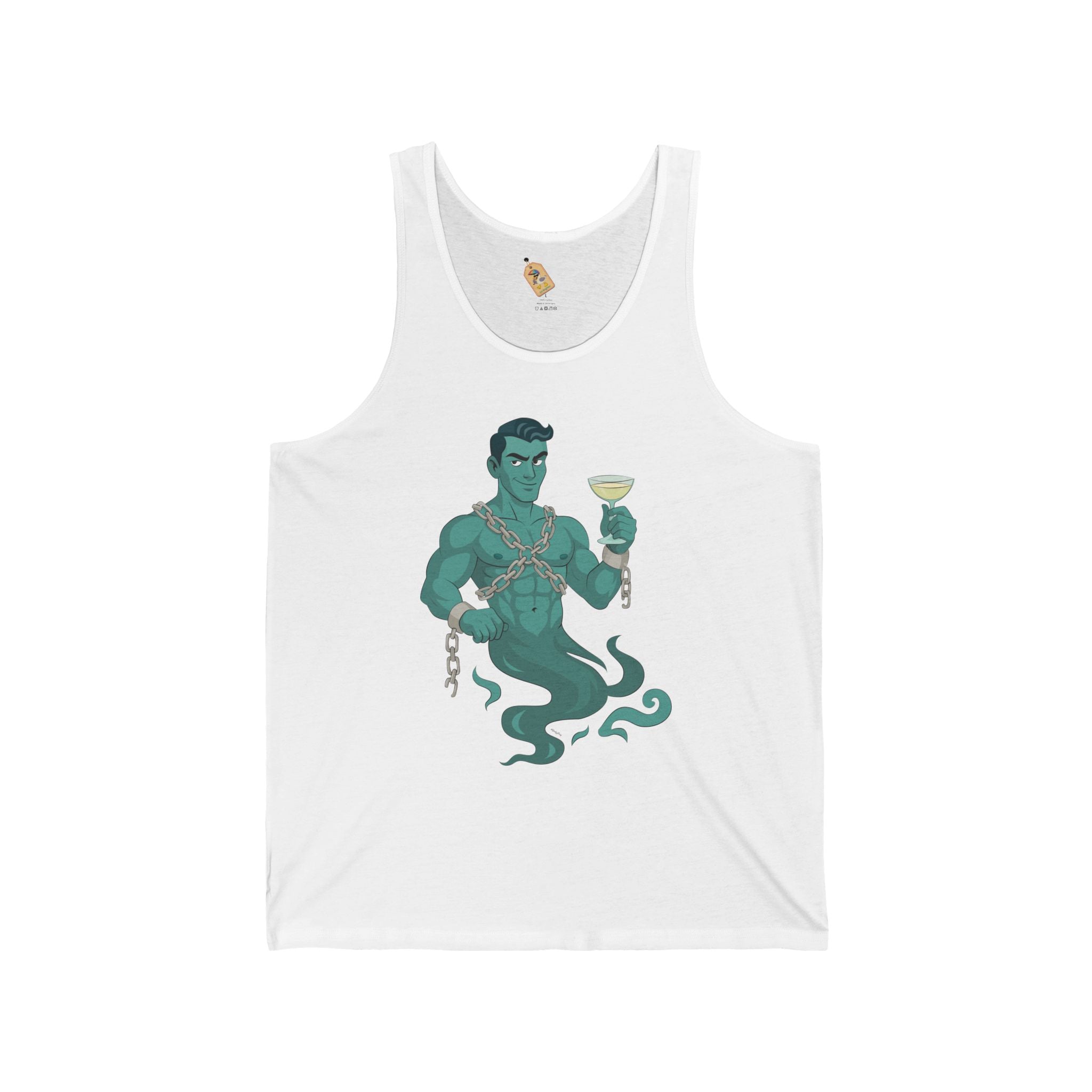 Hunk in chains - Unisex Jersey Tank