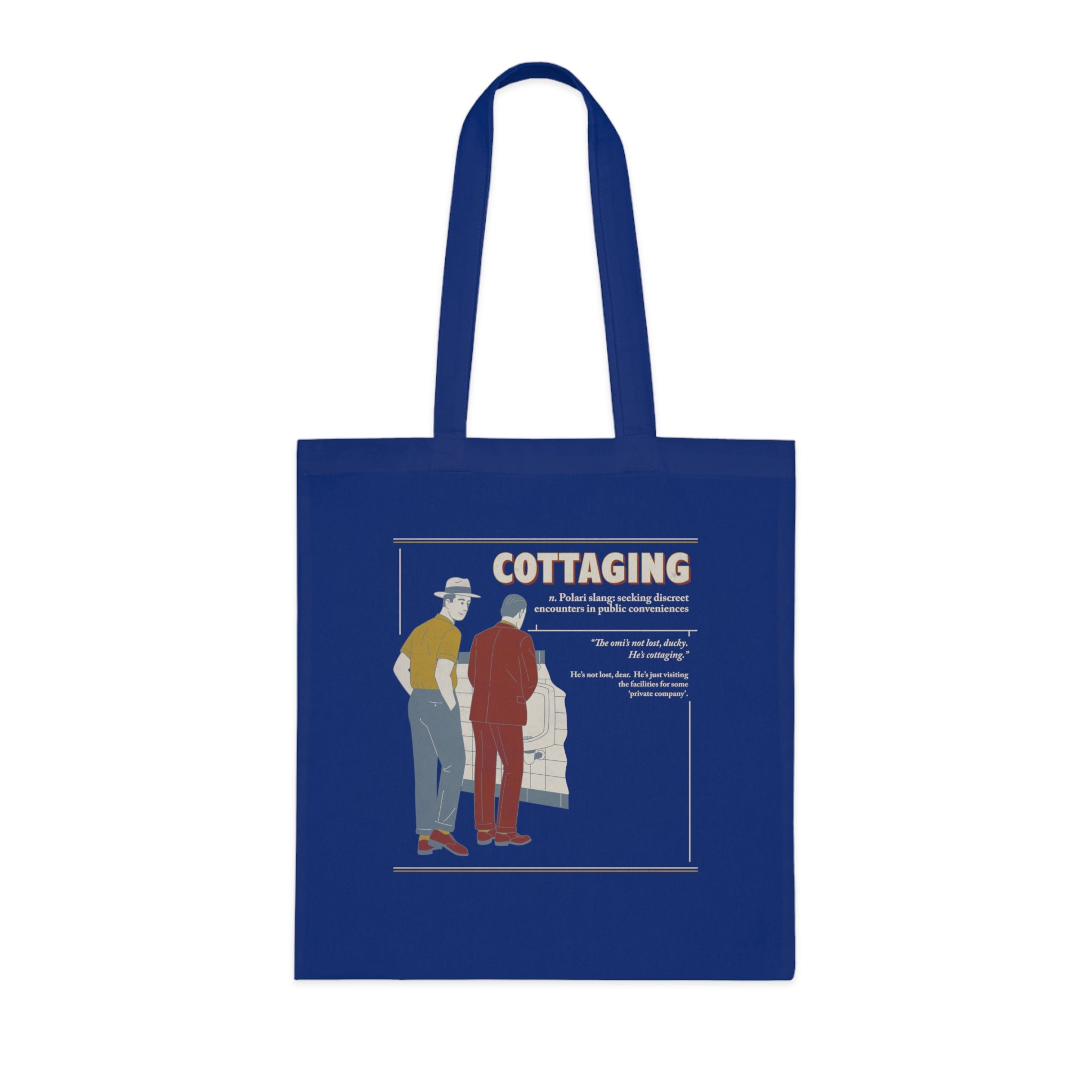Polari: Cottaging - Cotton Tote Bag