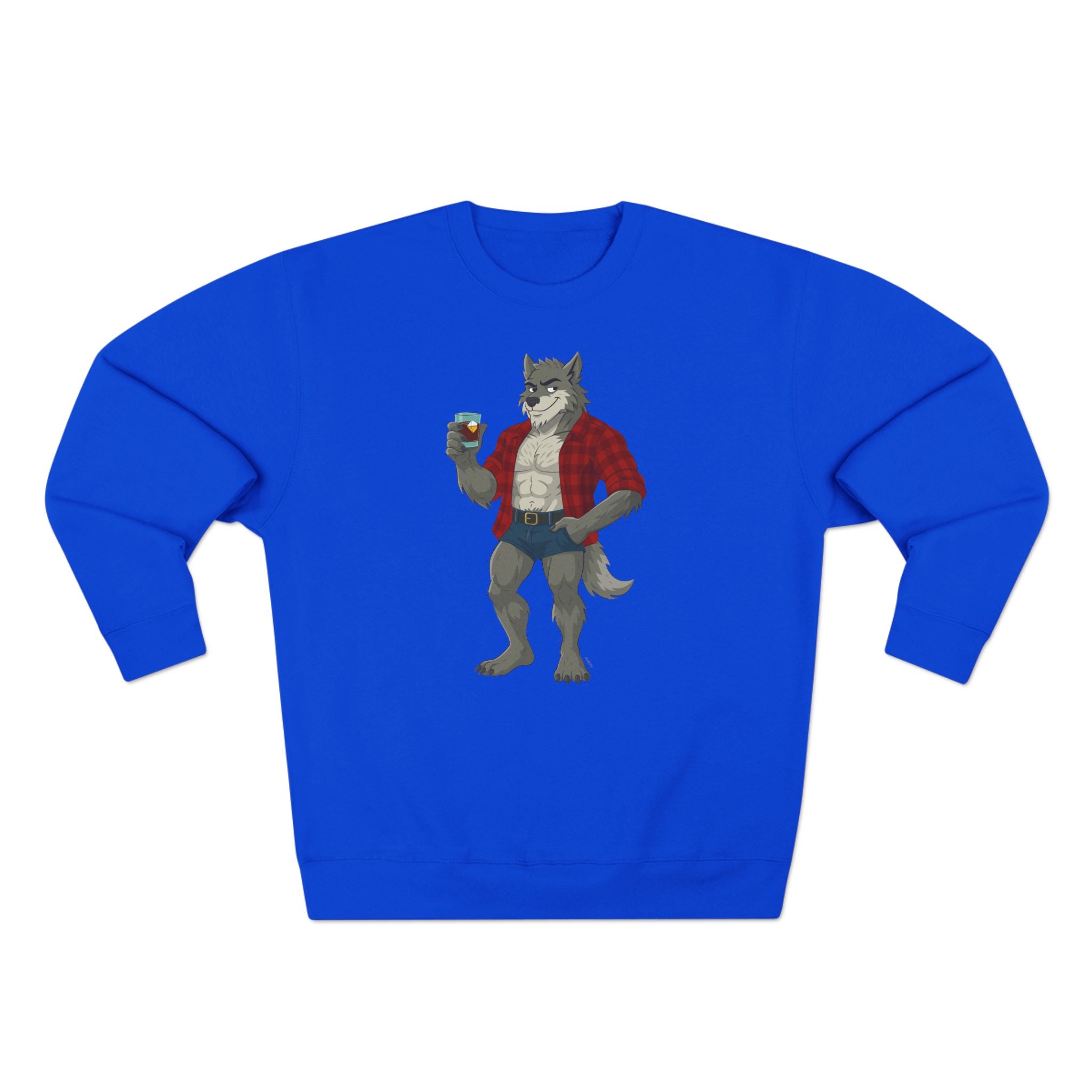 Lumberjack Werewolf - Unisex Crewneck Sweatshirt