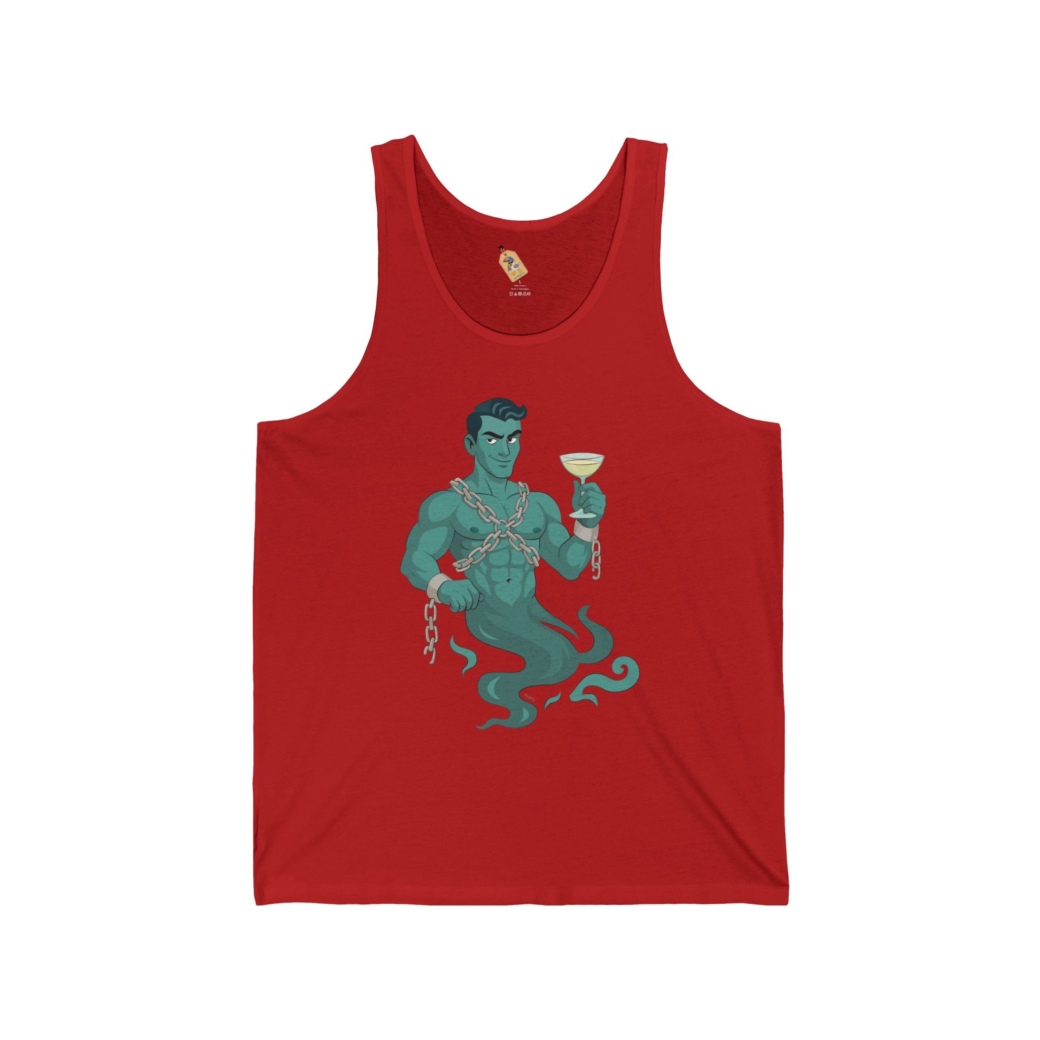 Hunk in chains - Unisex Jersey Tank