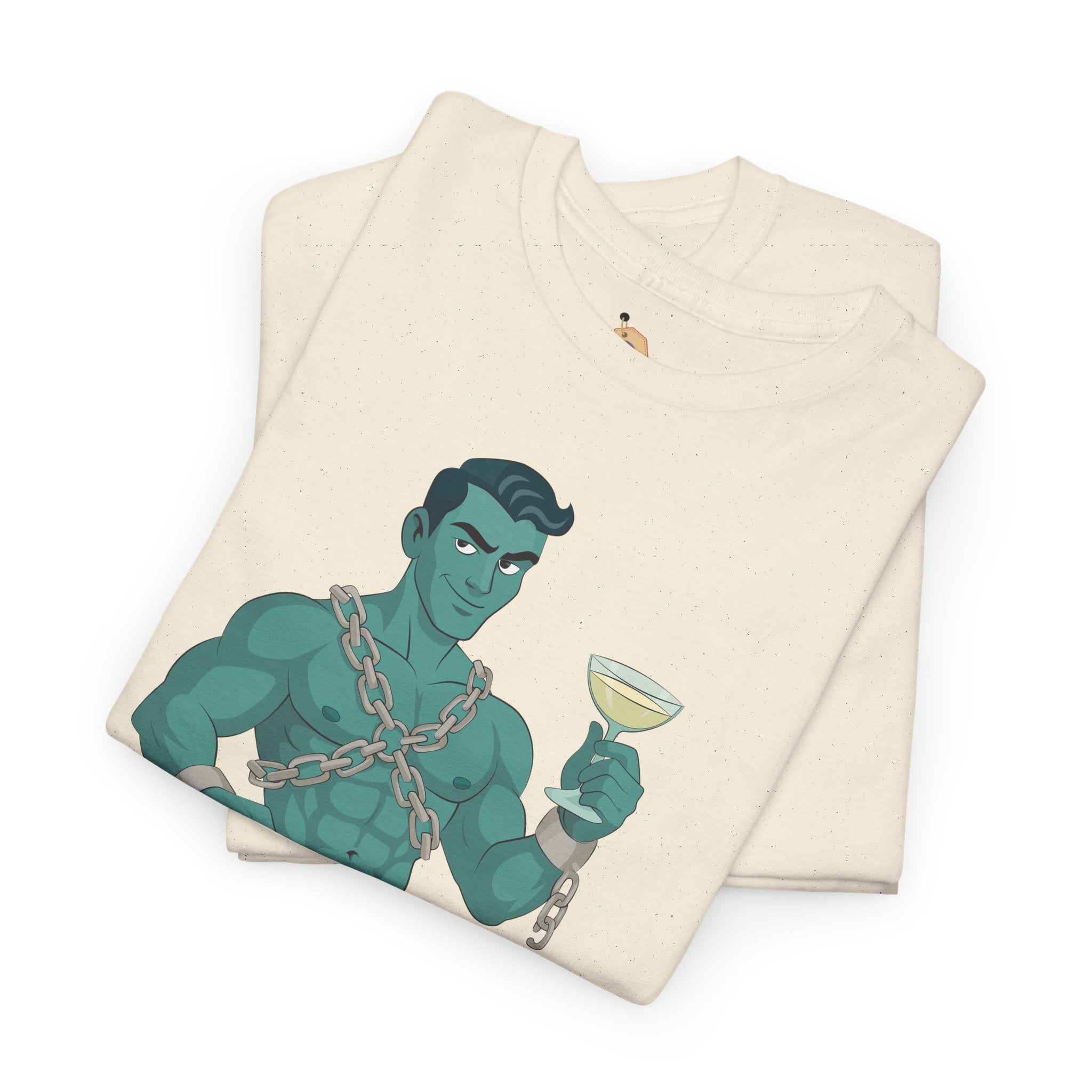 Hunk in chains - Unisex Heavy Cotton Shirt