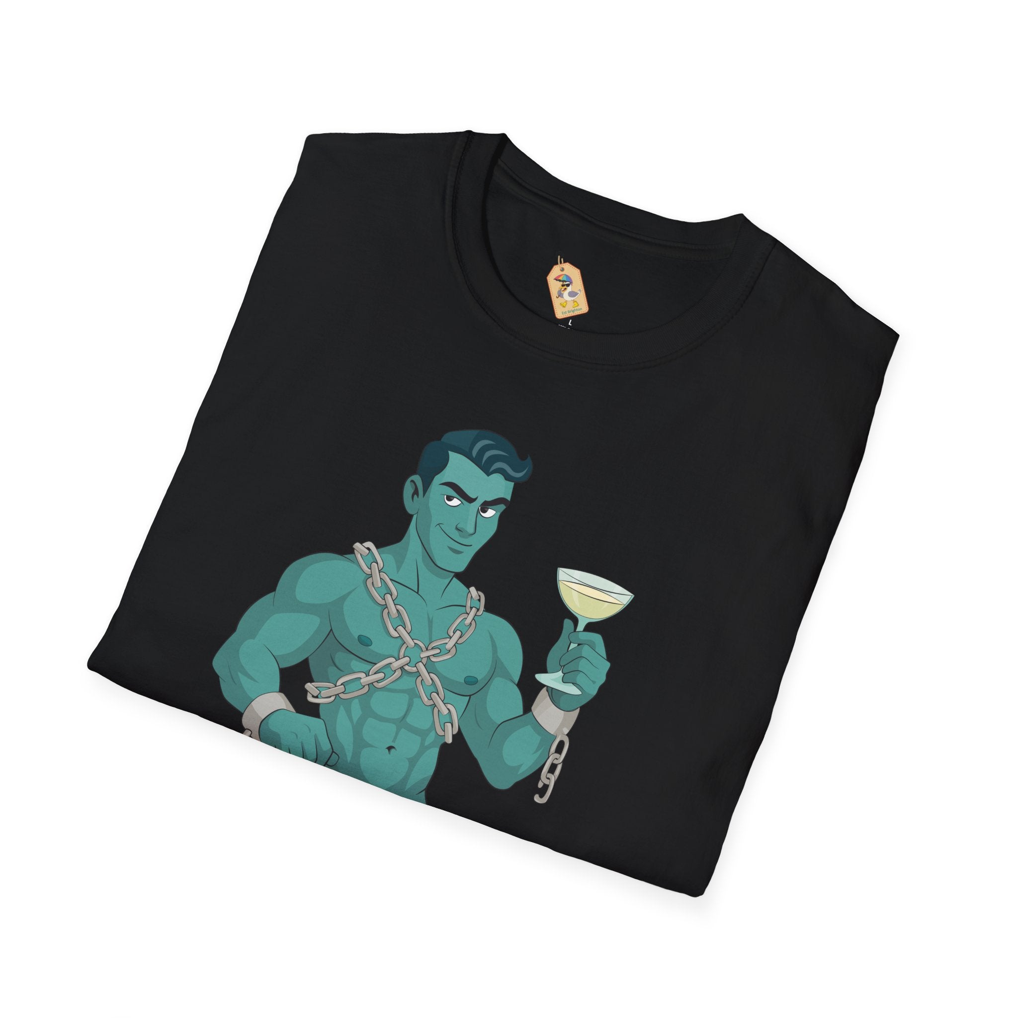 Hunk in chains - Unisex Softstyle T-Shirt