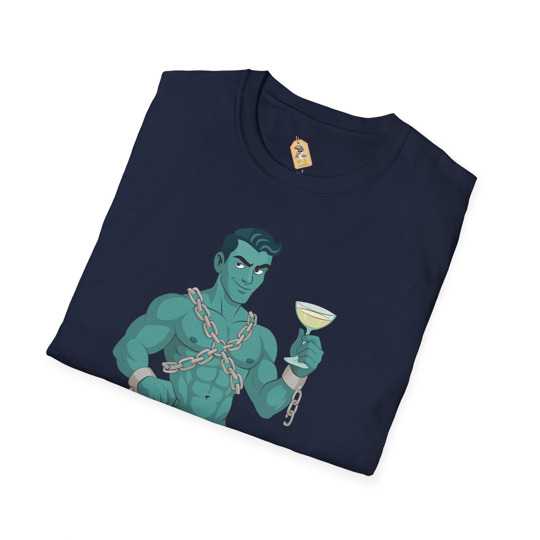 Hunk in chains - Unisex Softstyle T-Shirt