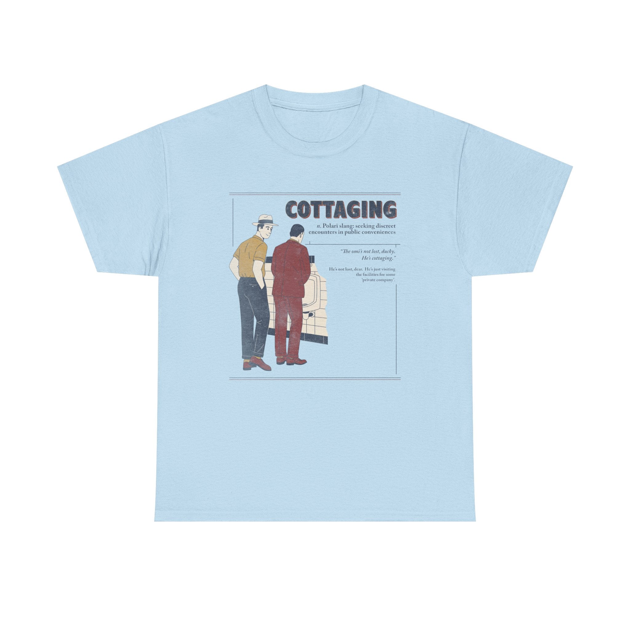 Polari: Cottaging - Unisex Heavy Cotton Shirt