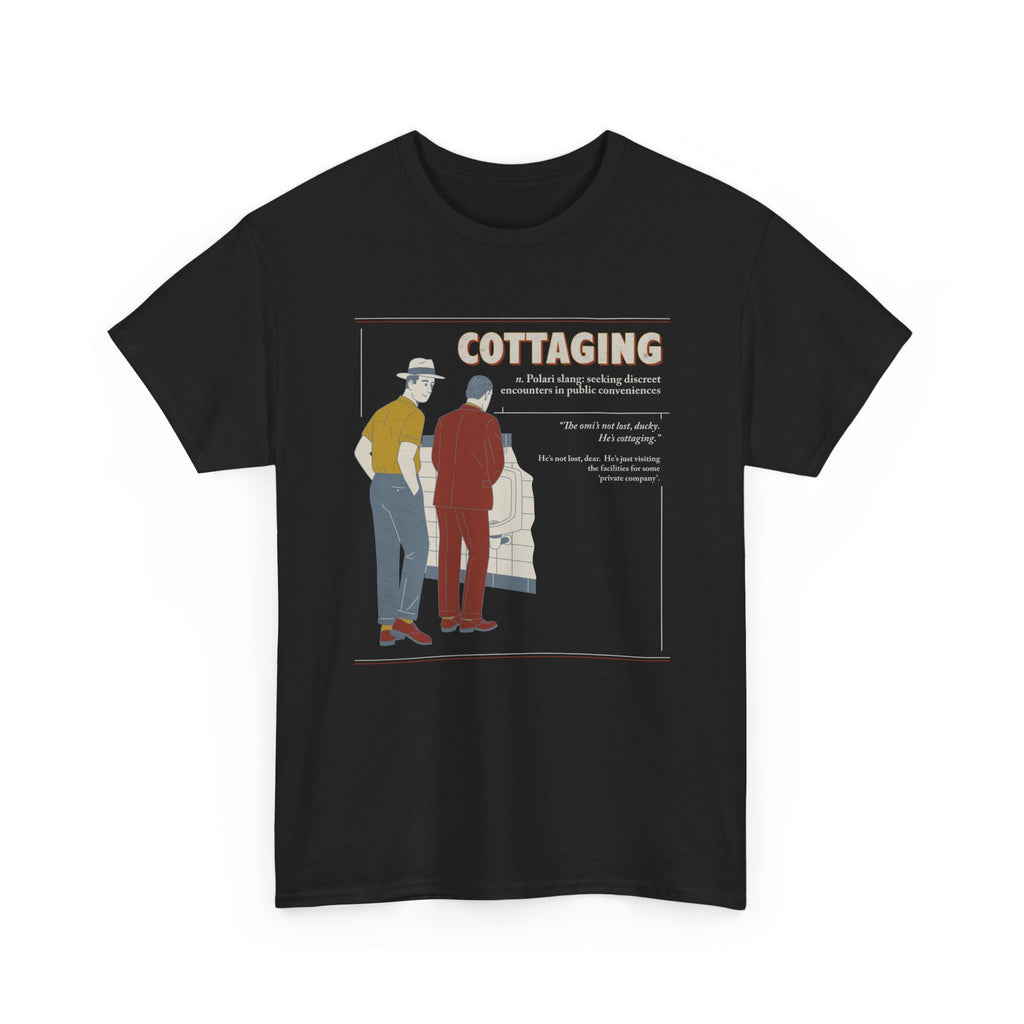 Polari: Cottaging - Unisex Heavy Cotton Shirt