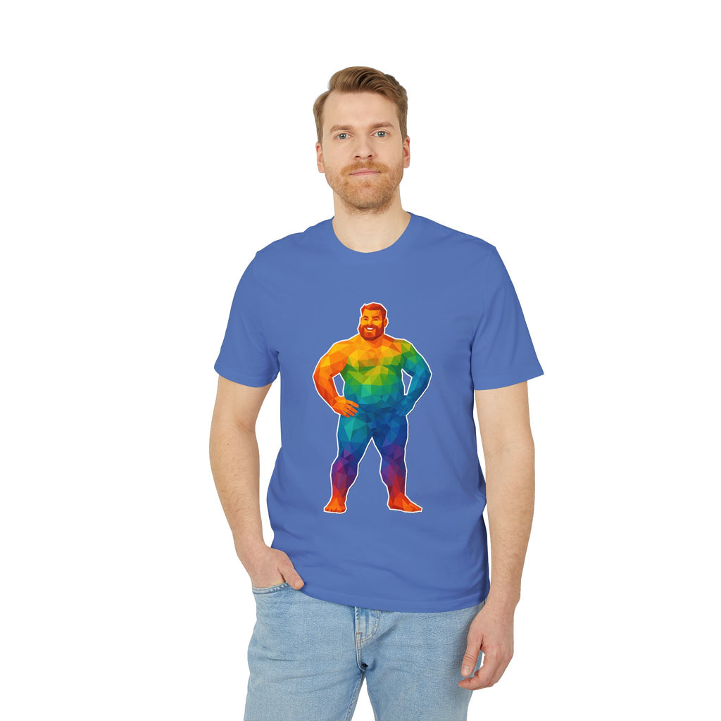 Geometric Pride Bear - Organic Staple T-shirt