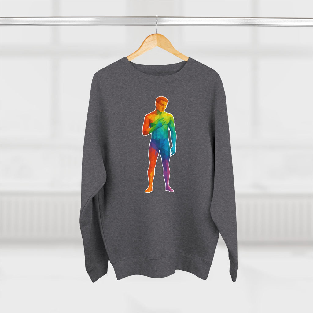 Geometric Pride Twink - Unisex Crewneck Sweatshirt