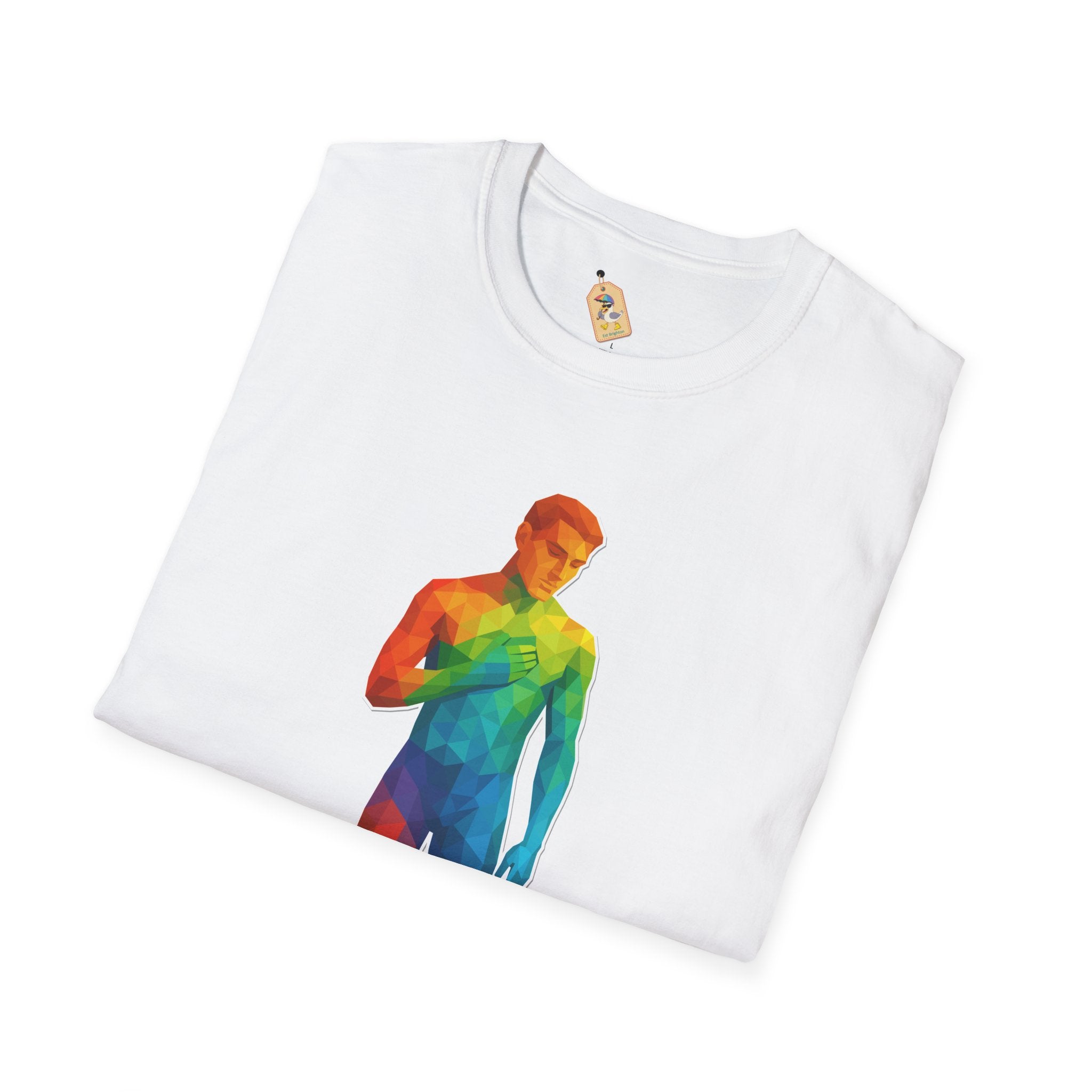 Geometric Pride Twink - Unisex Softstyle T-Shirt
