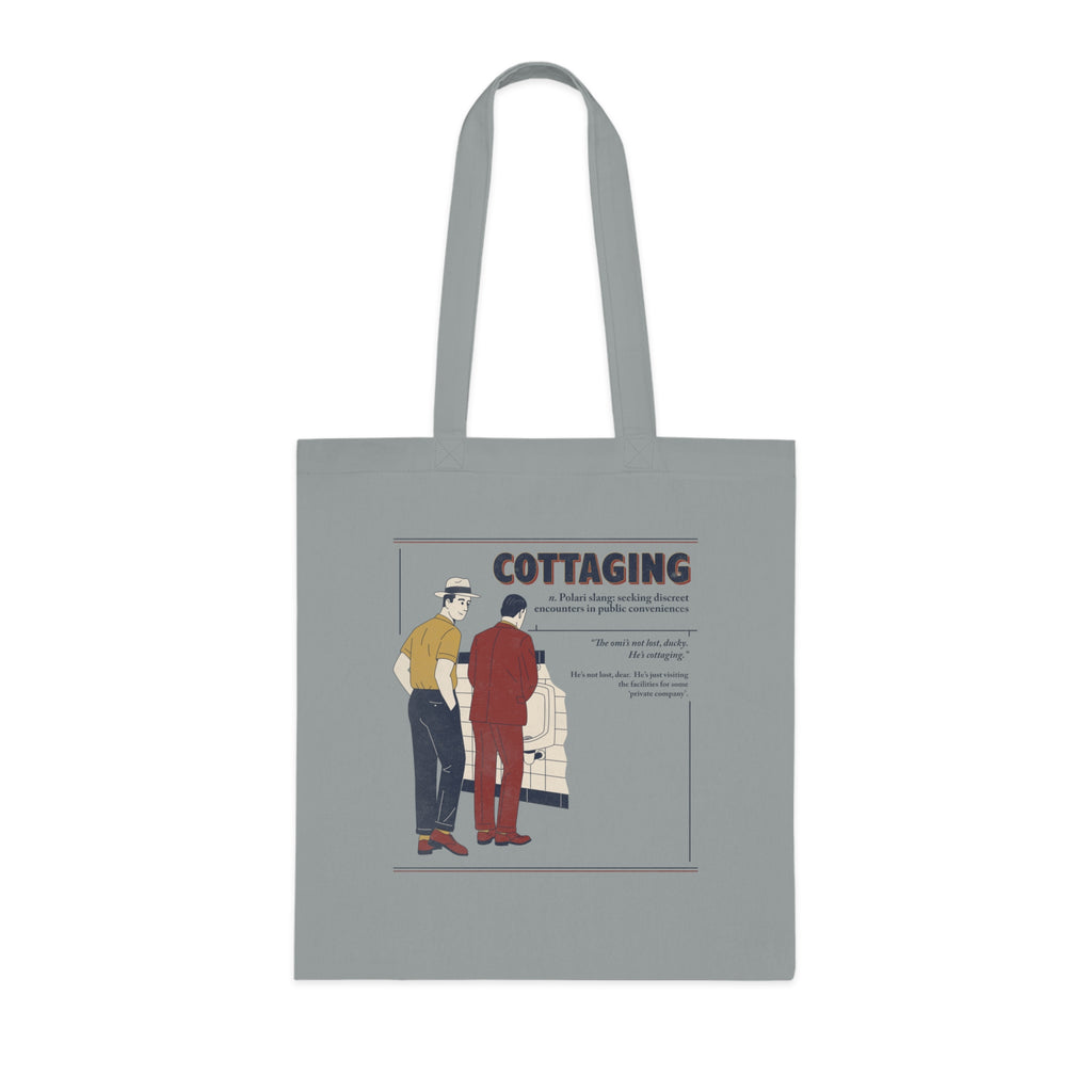 Polari: Cottaging - Cotton Tote Bag