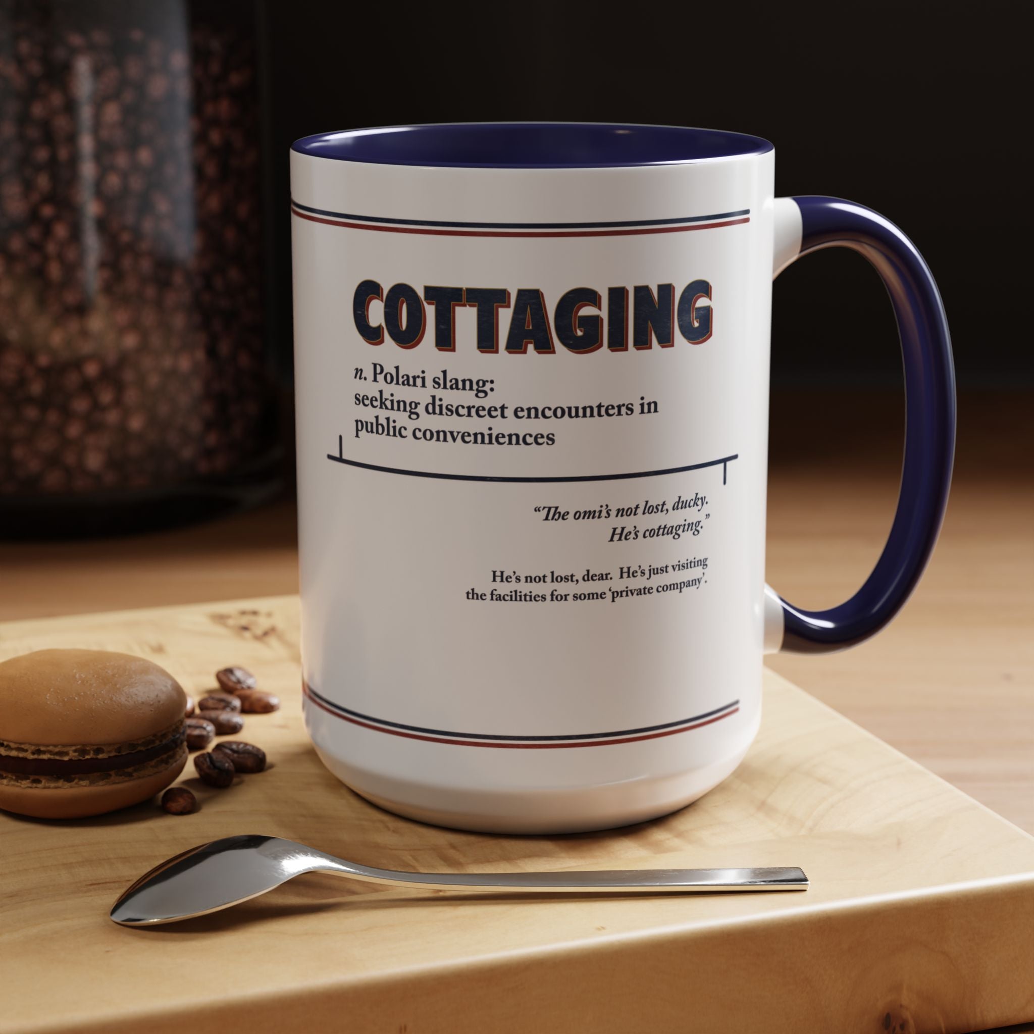 Polari: Cottaging - Accent Coffee Mug (11, 15oz)