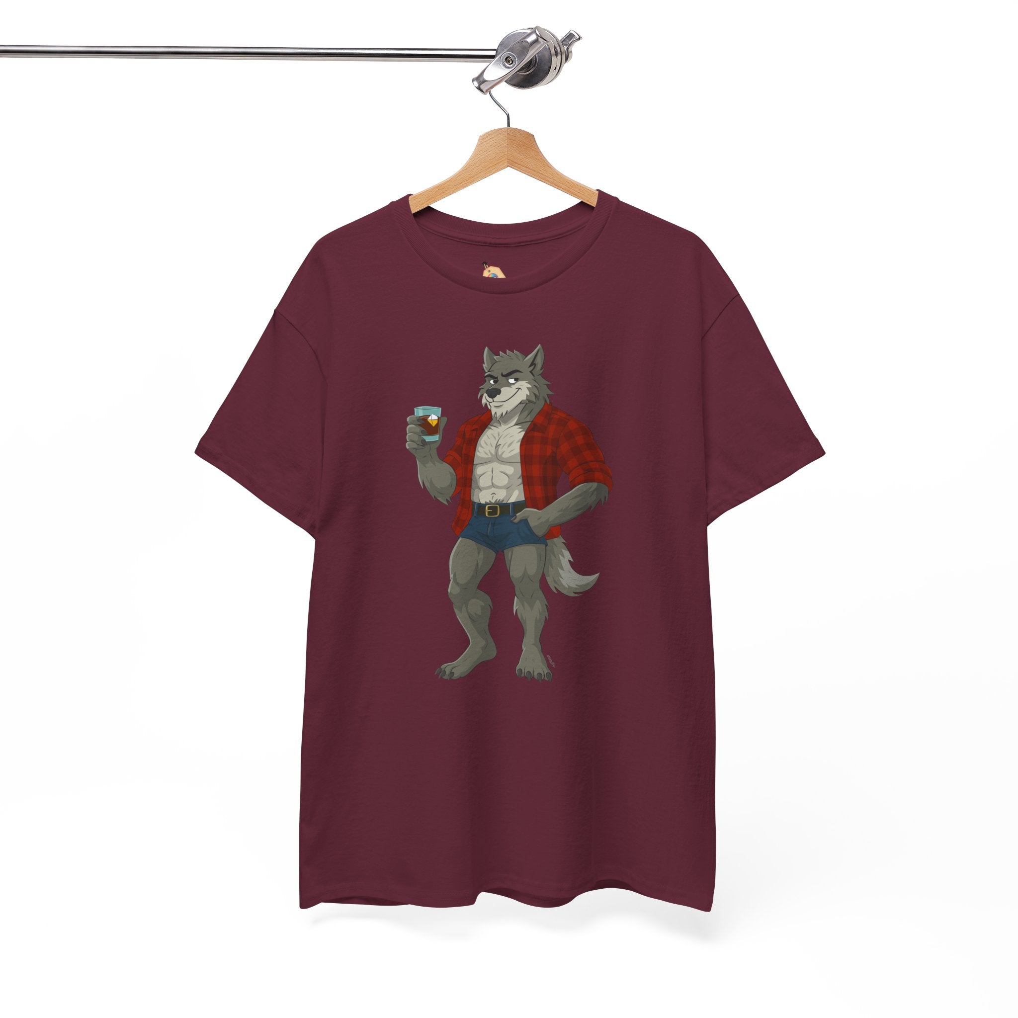 Lumberjack Werewolf - Unisex Heavy Cotton Shirt