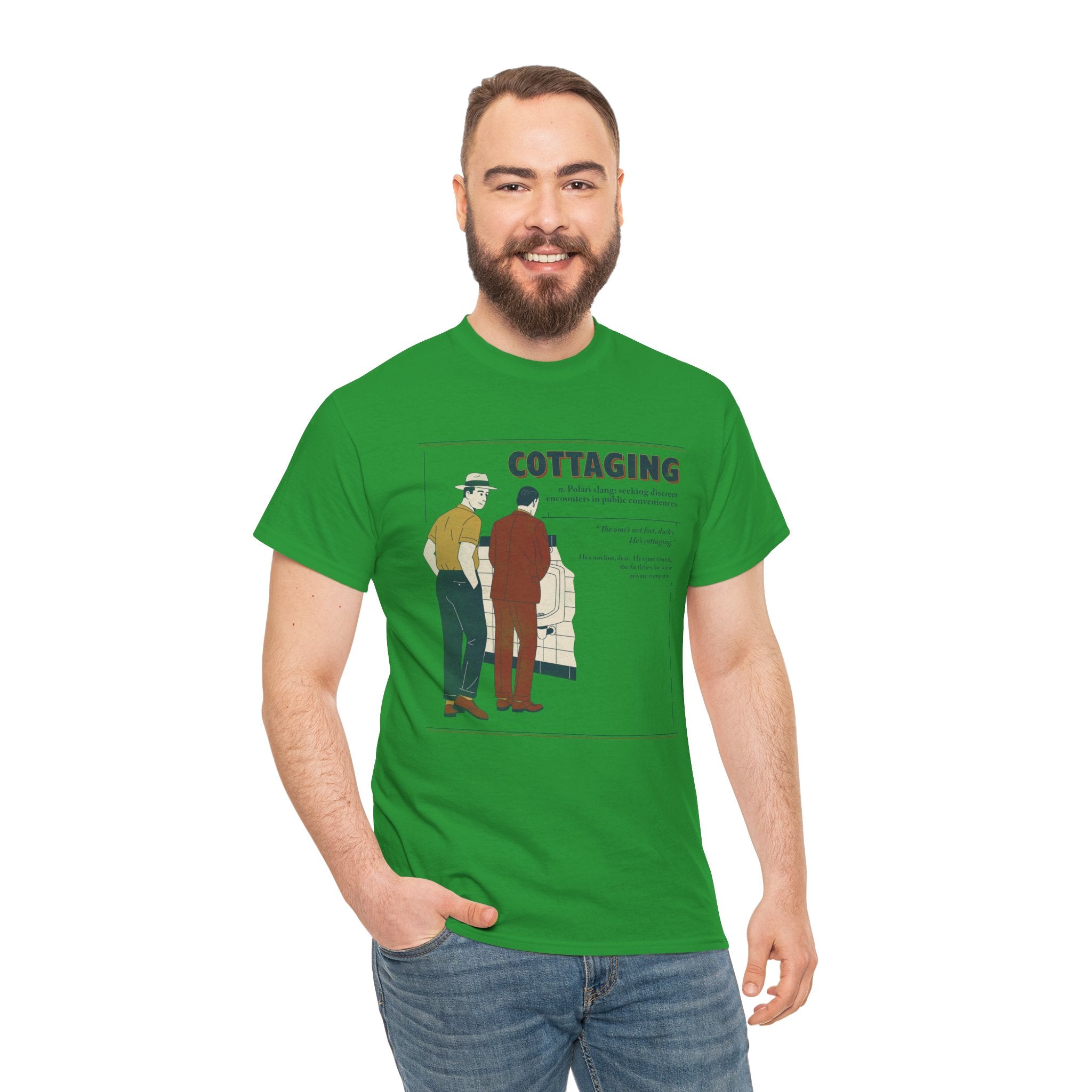 Polari: Cottaging - Unisex Heavy Cotton Shirt