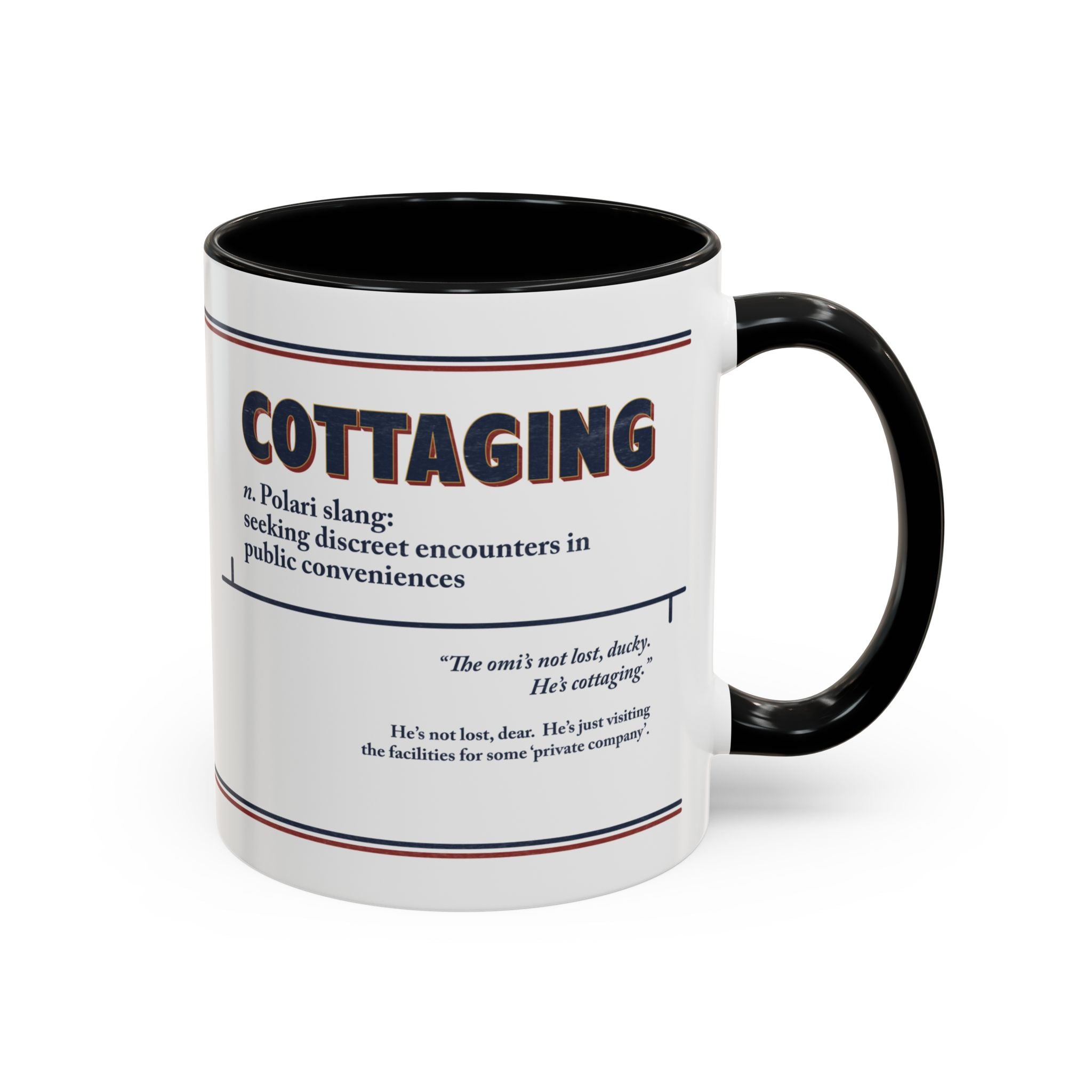 Polari: Cottaging - Accent Coffee Mug (11, 15oz)