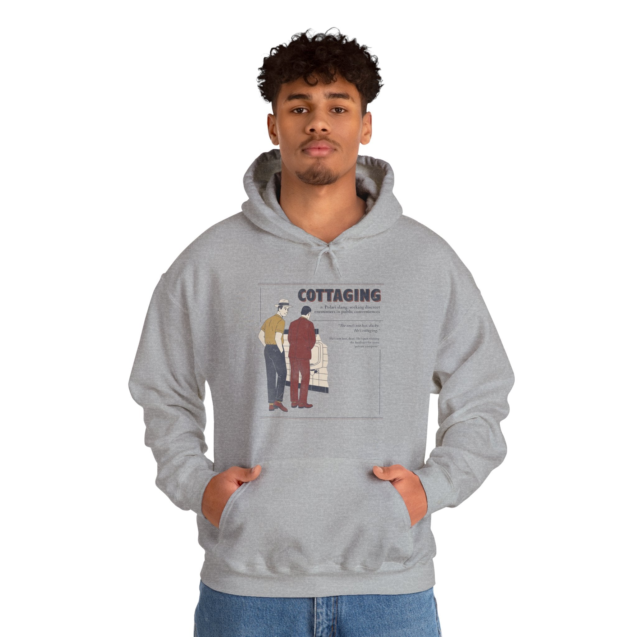 Polari: Cottaging - Hooded sweatshirt