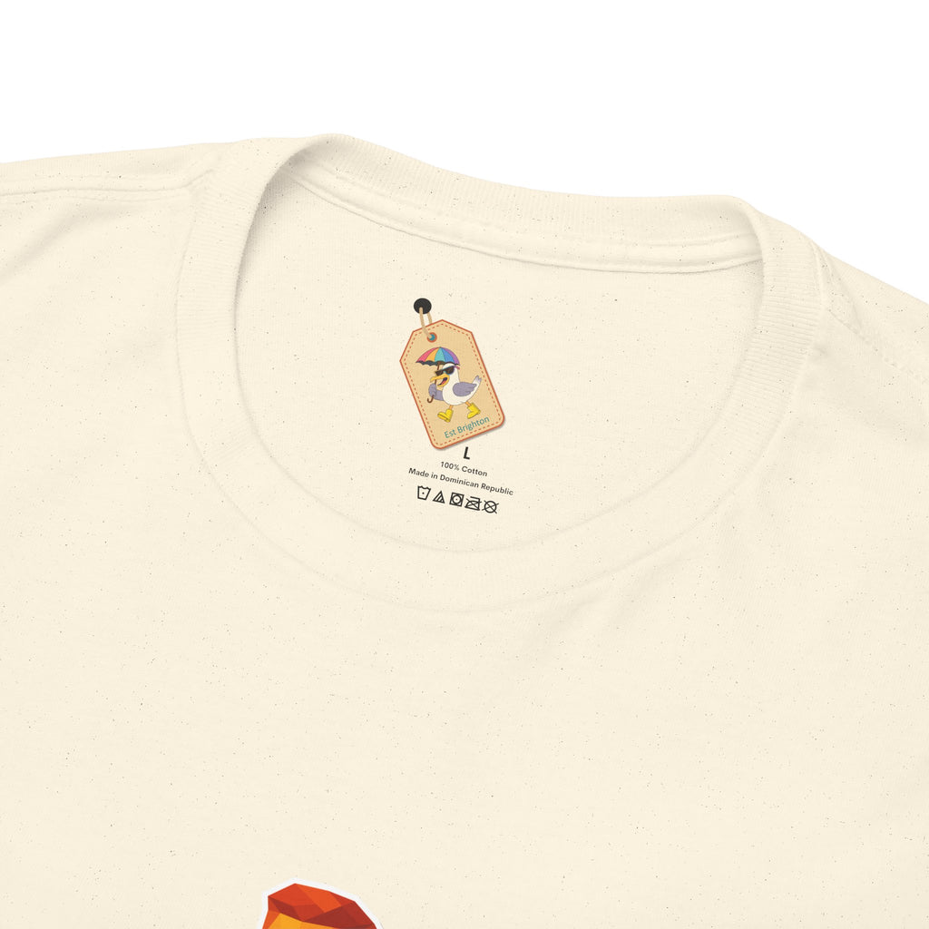 Geometric Pride Hunk - Unisex Heavy Cotton Shirt