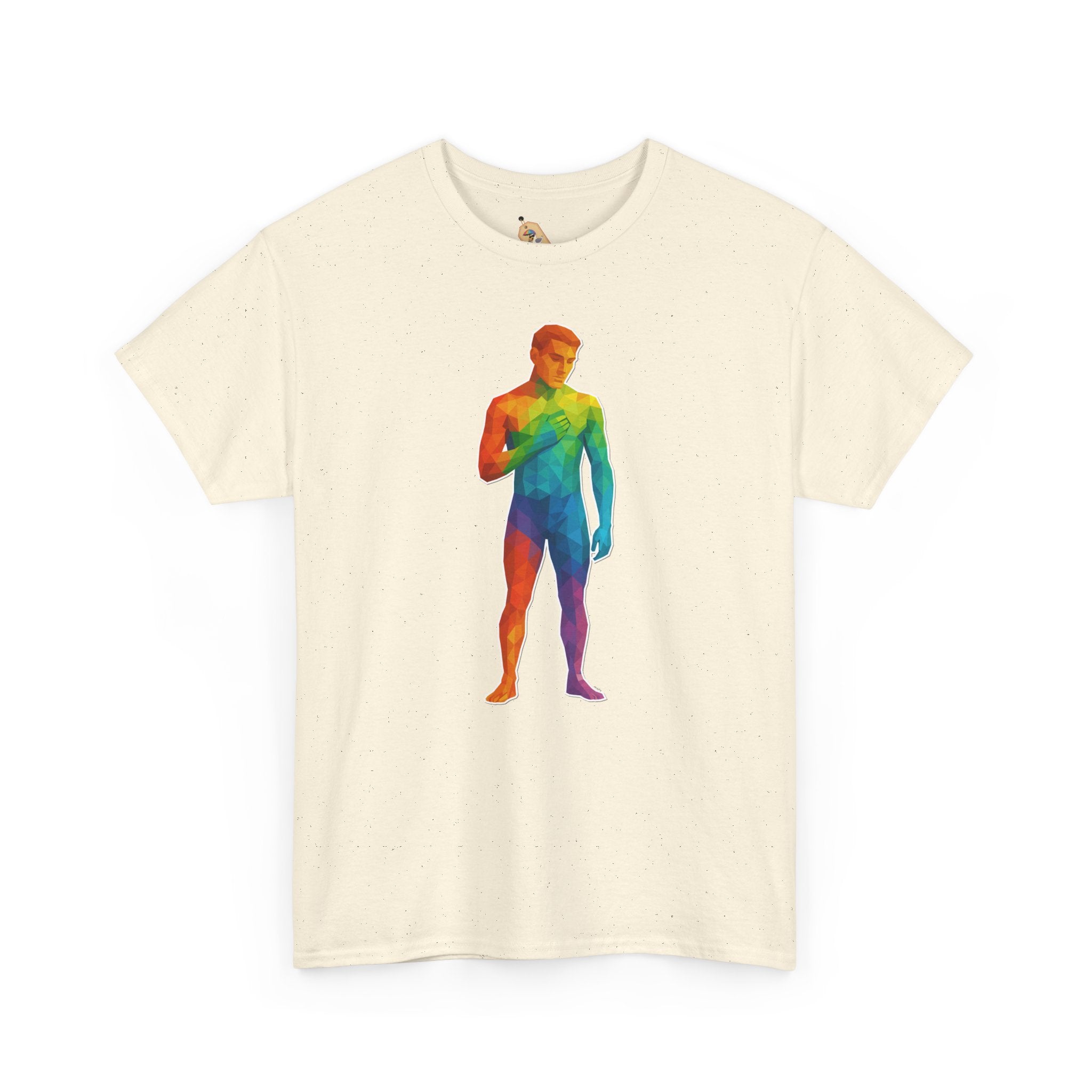 Geometric Pride Twink - Unisex Heavy Cotton Shirt