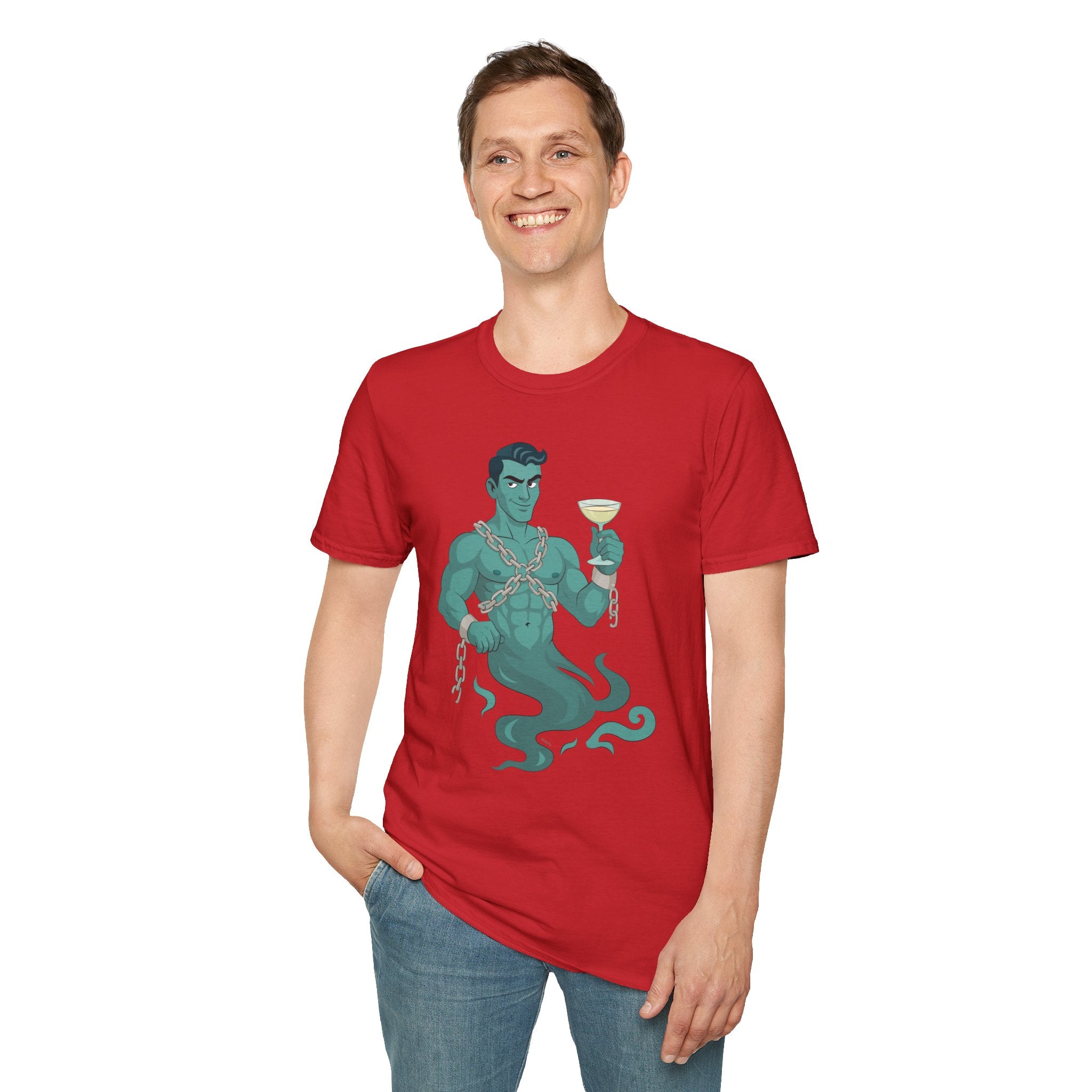 Hunk in chains - Unisex Softstyle T-Shirt